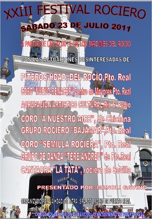 XXIII Festival Rociero en la Hdad. de Puerto Real
