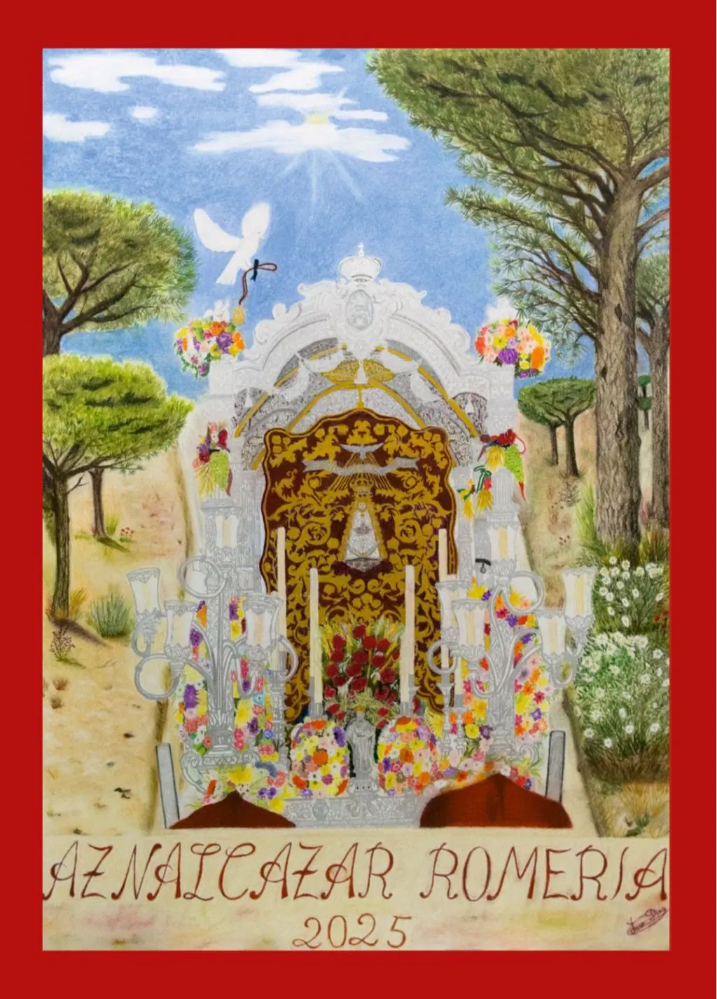 Cartel Rocío Aznalcázar 2025
