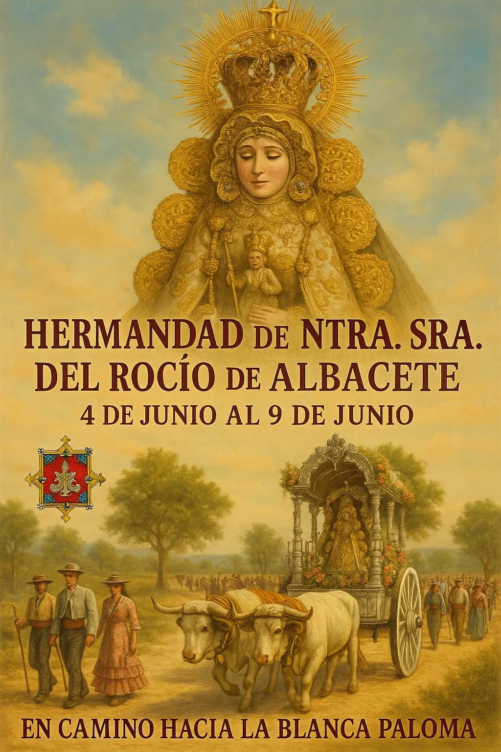 Cartel rocio 2025 Albacete