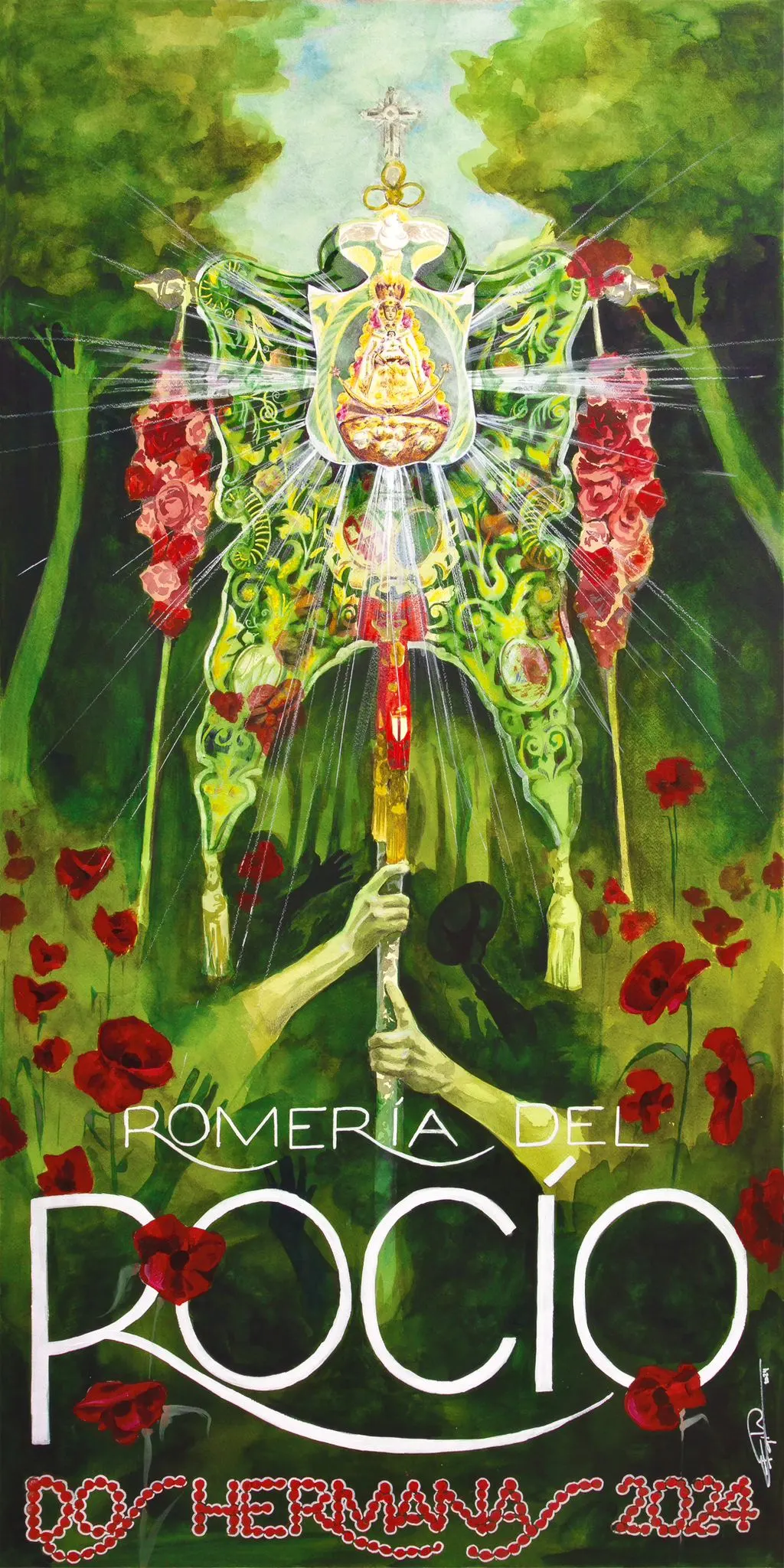 cartel rocio 2024 -Dos hermanas
