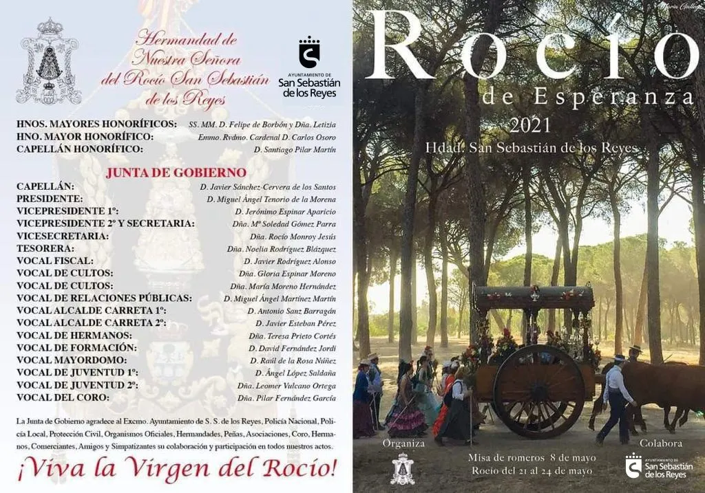 San Sebastian de los reyes rocio triduo 2021