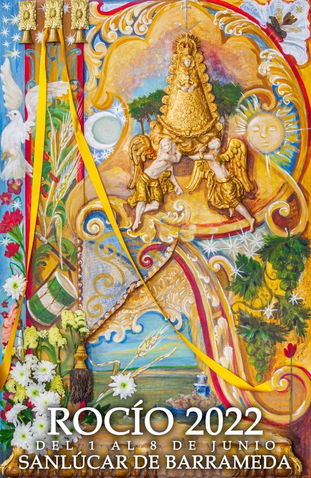 Cartel Rocio 2022 Sanlucar de Barrameda