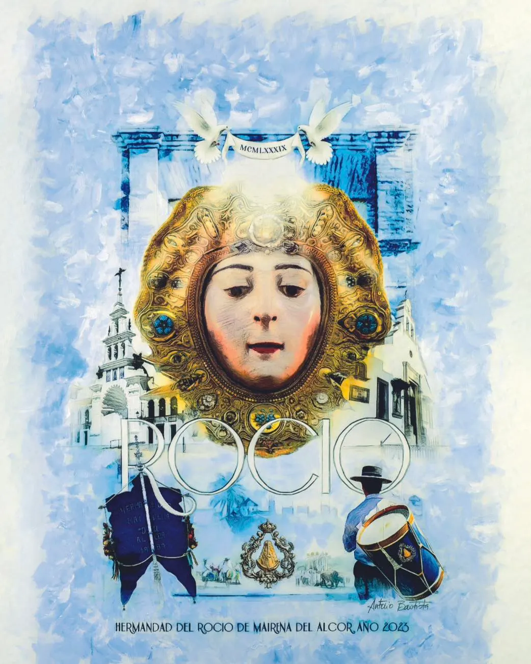 Cartel Rocío 2023 Mairena del Alcor