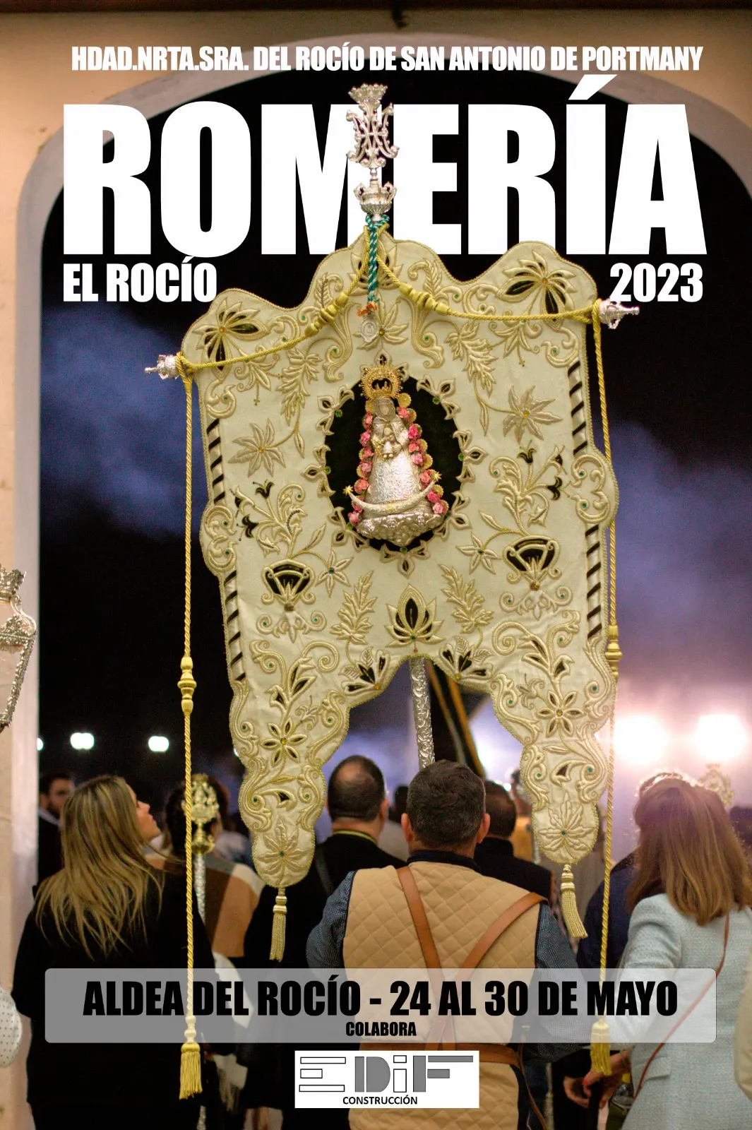 Cartel Rocío 2023 San Antony de Portmany