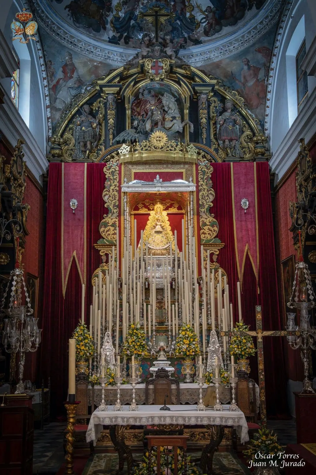 Rocio altar cultos Sanlucar de Barrameda 2021