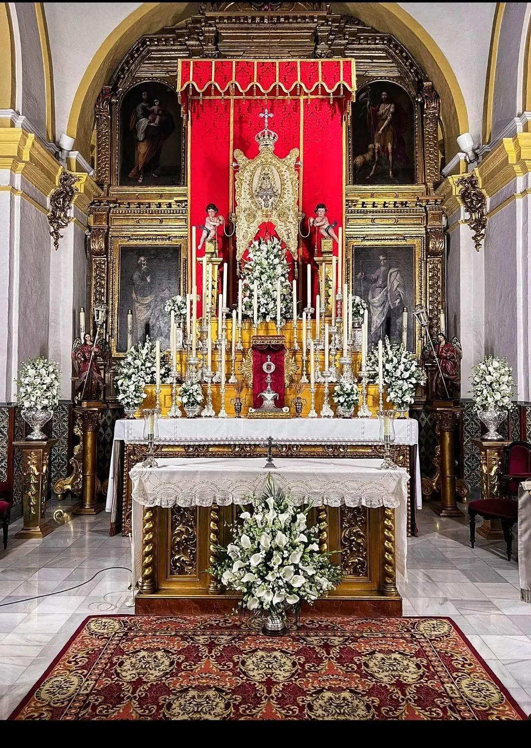 Altar de cultos rocio 2026-Villanueva del Ariscal