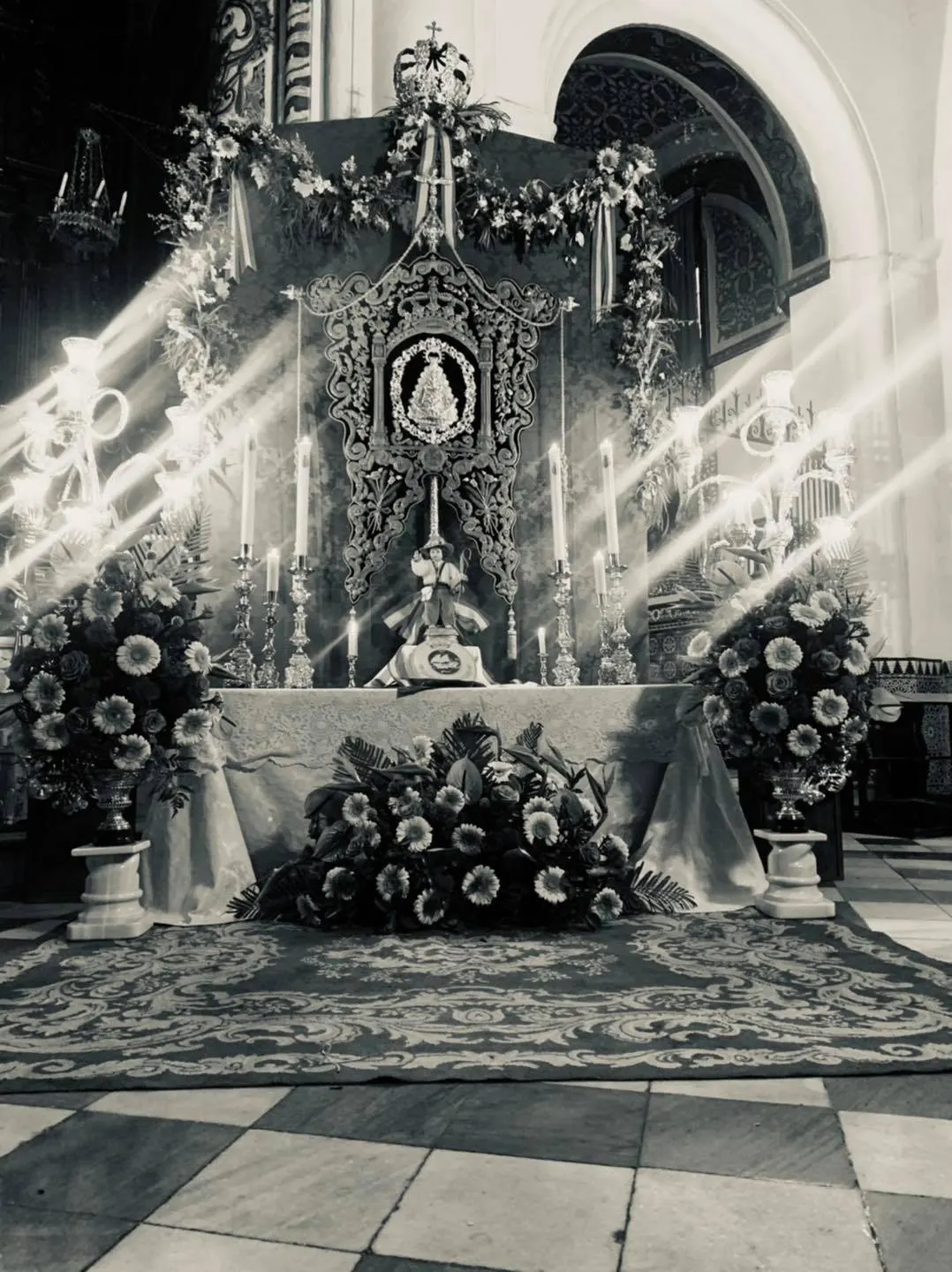 Altar rocio SAn Juan del Puerto 2021