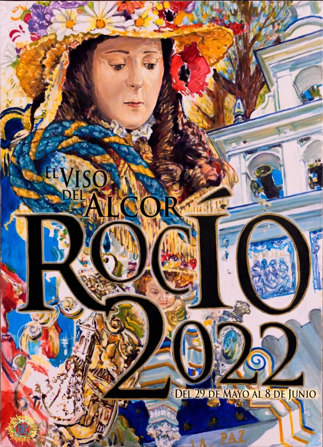 cartel rocio 2022 Viso del alcor