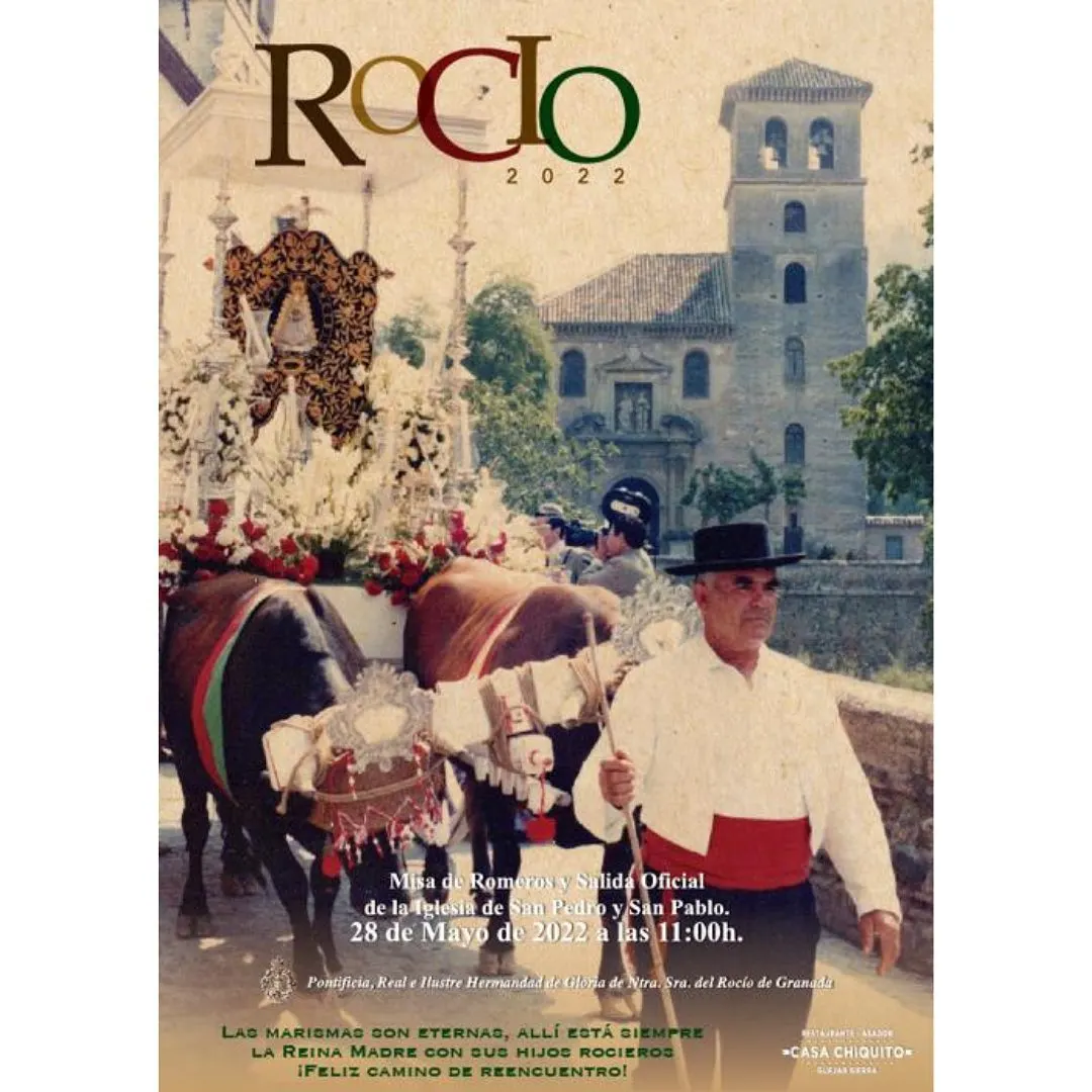 Cartel rocio 2022 Granada