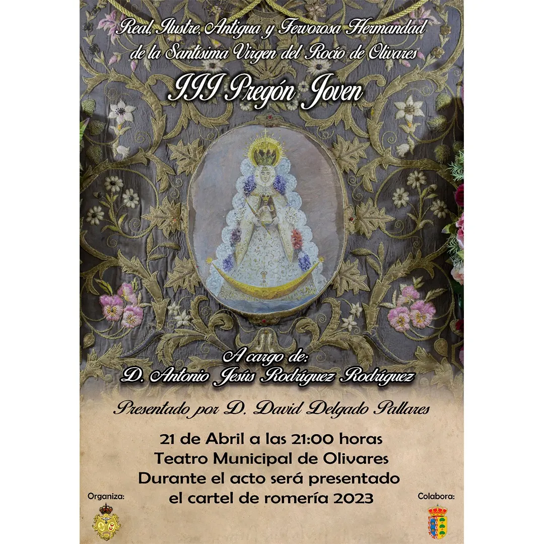 Pregon rocio 2023 olivares joven