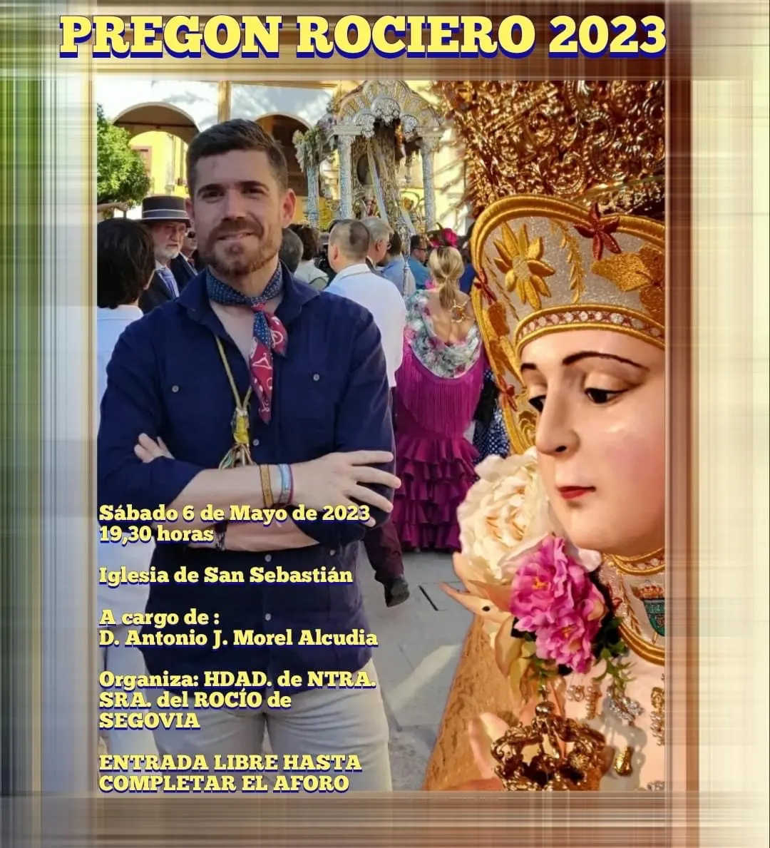 Pregon rocio 2023 Segovia