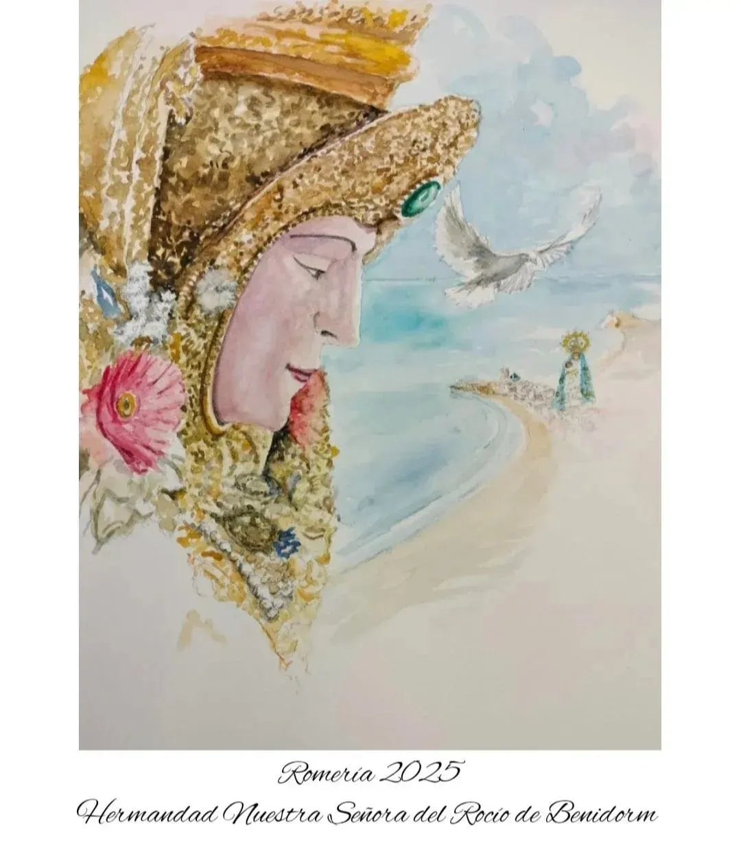 Cartel rocio 2025 Benidorm