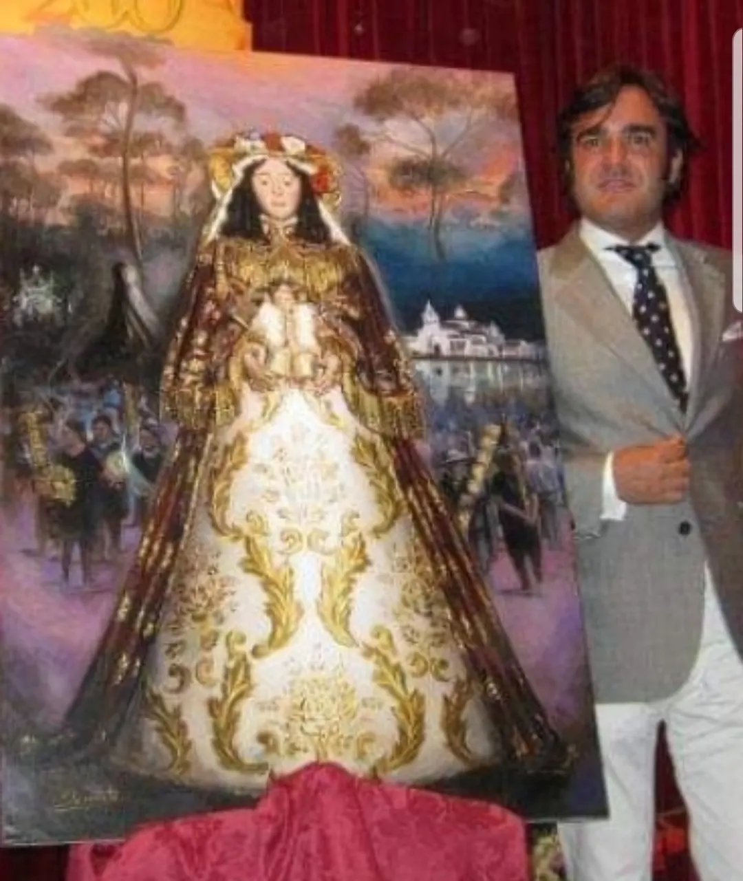 clemente rivas-PINTOR CARTEL ROMERIA TORREMOLINOS 2019
