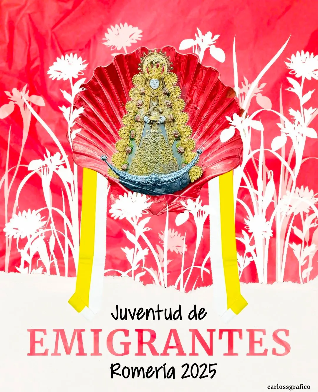 Cartel rocio juventud emigrantes 2025