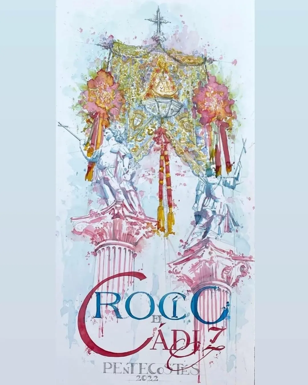 cartel rocio 2022 Cadiz