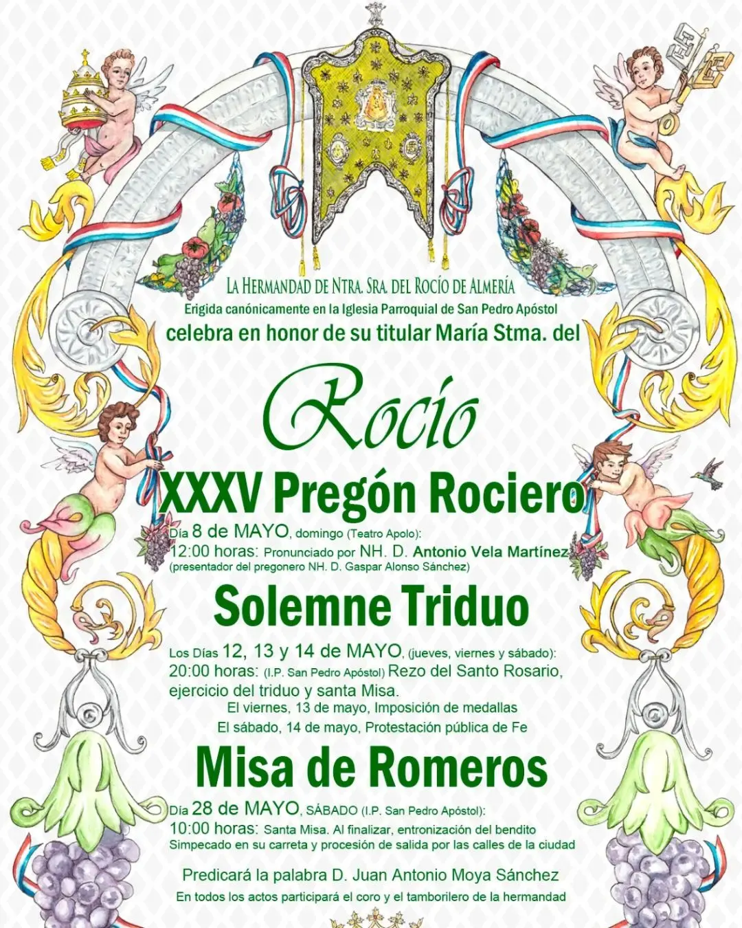 Cultos rocio 2022 Almeria