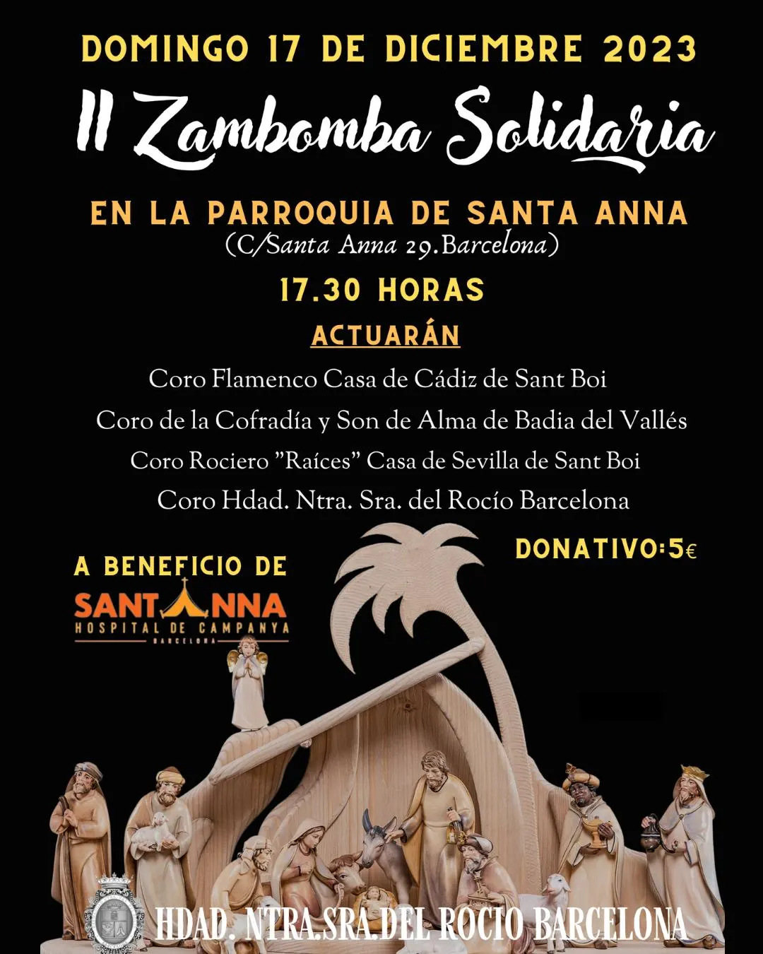 Navidad rocio Barcelona 2 2023