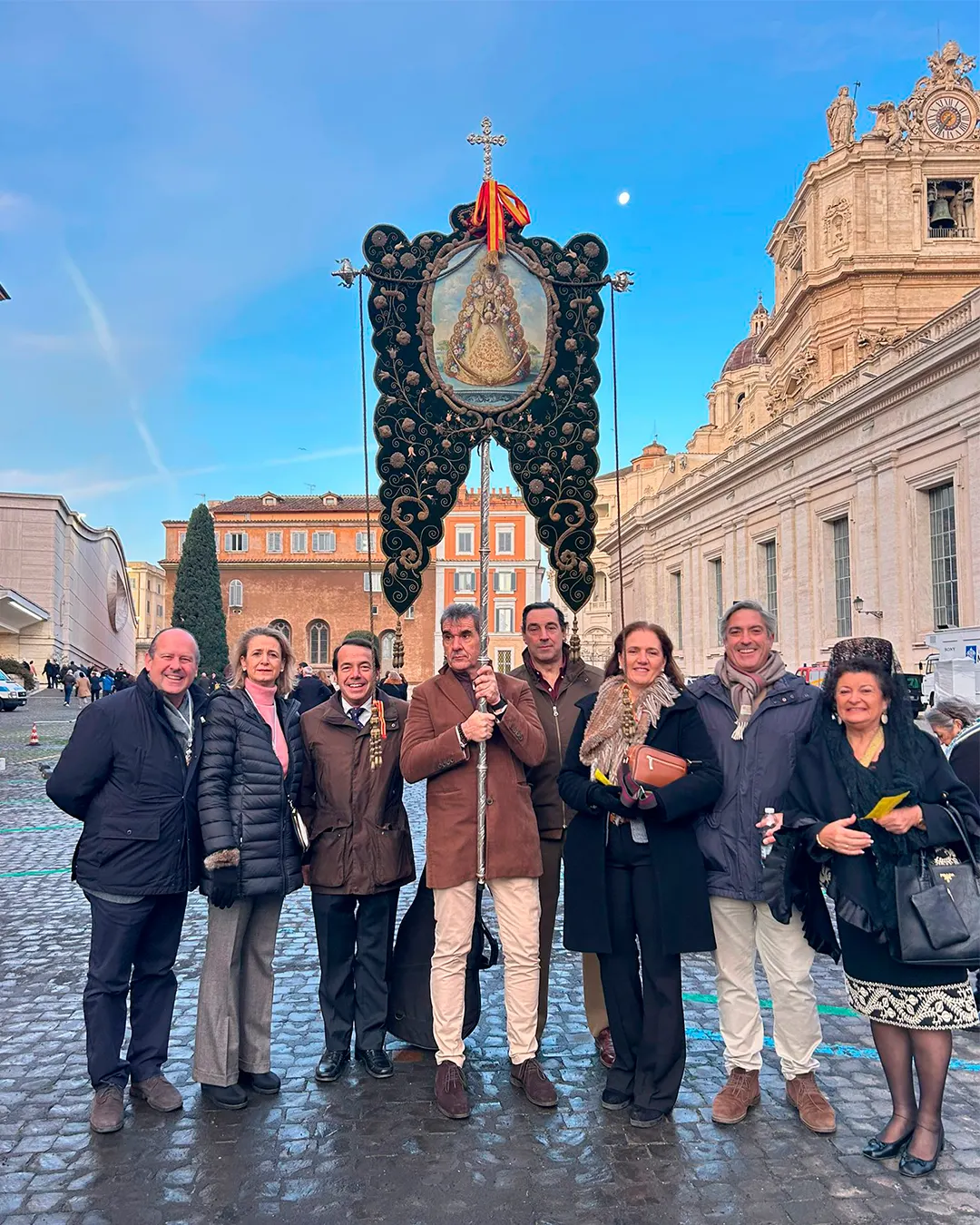 peregrinacion rocio a roma -Sanlucar de Barrameda-2024-1