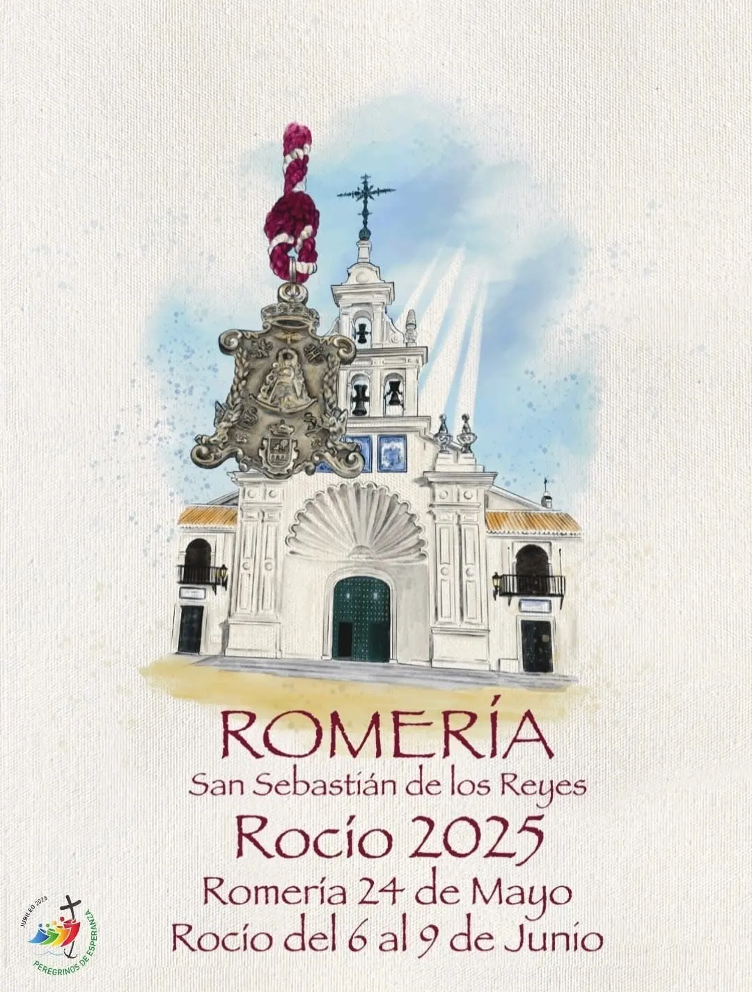 Cartel rocio 2025 San Sebastian de loss Reyes