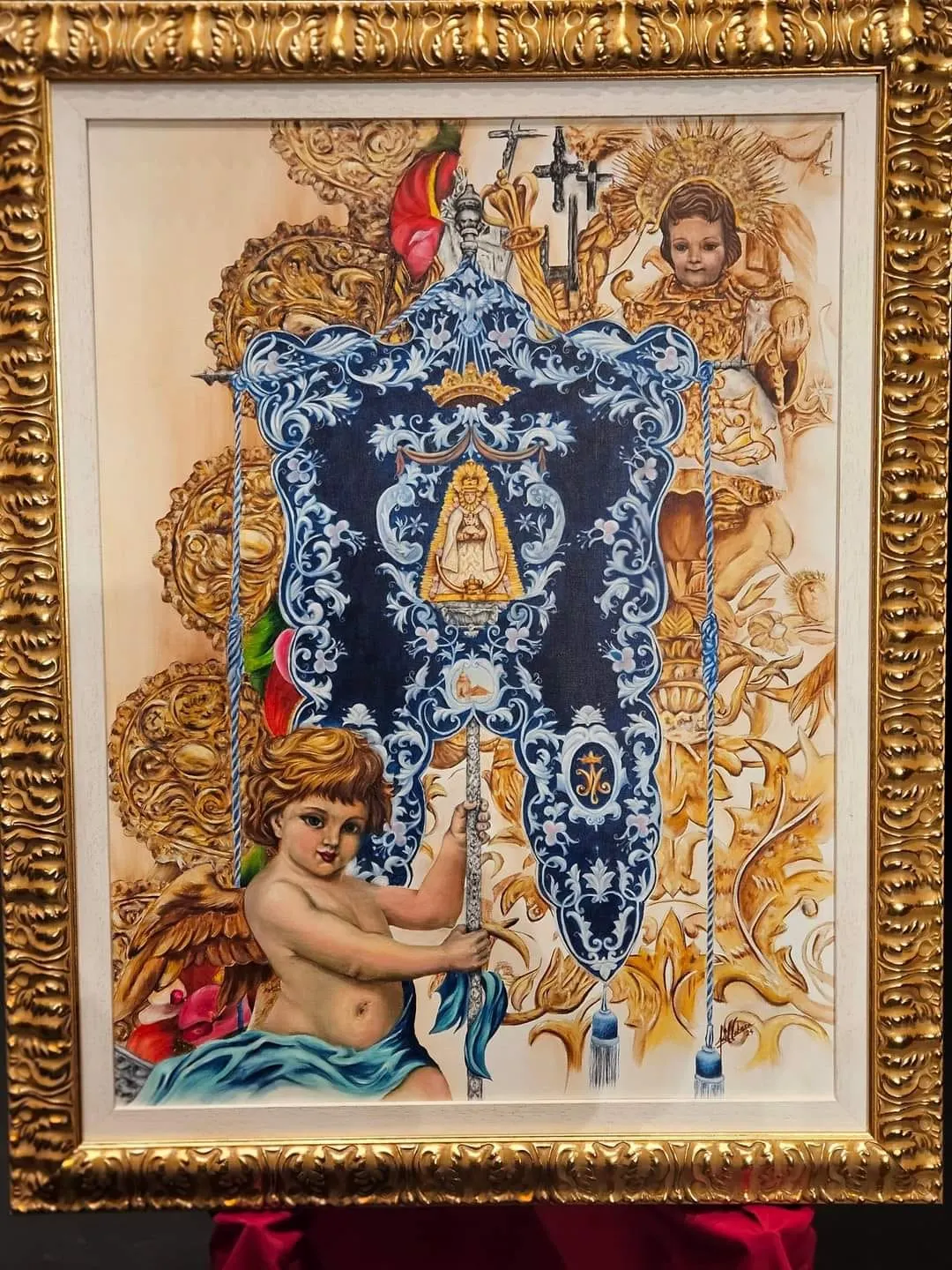 Cartel rocio Cartaya 2024