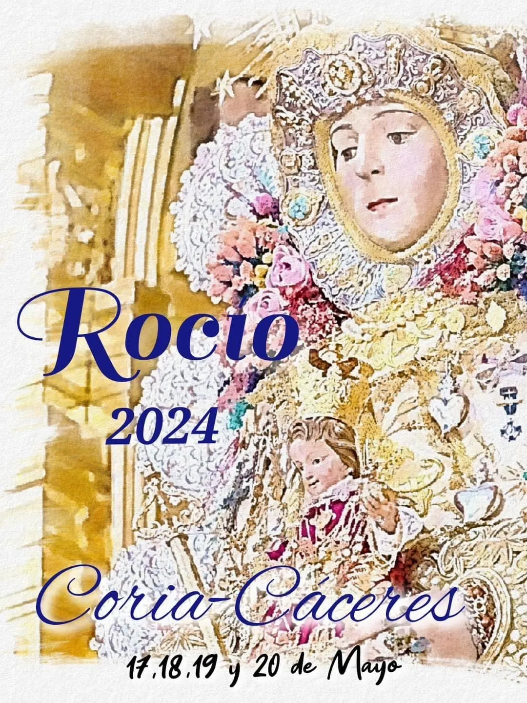 cartel rocio 2024 -Coria caceres