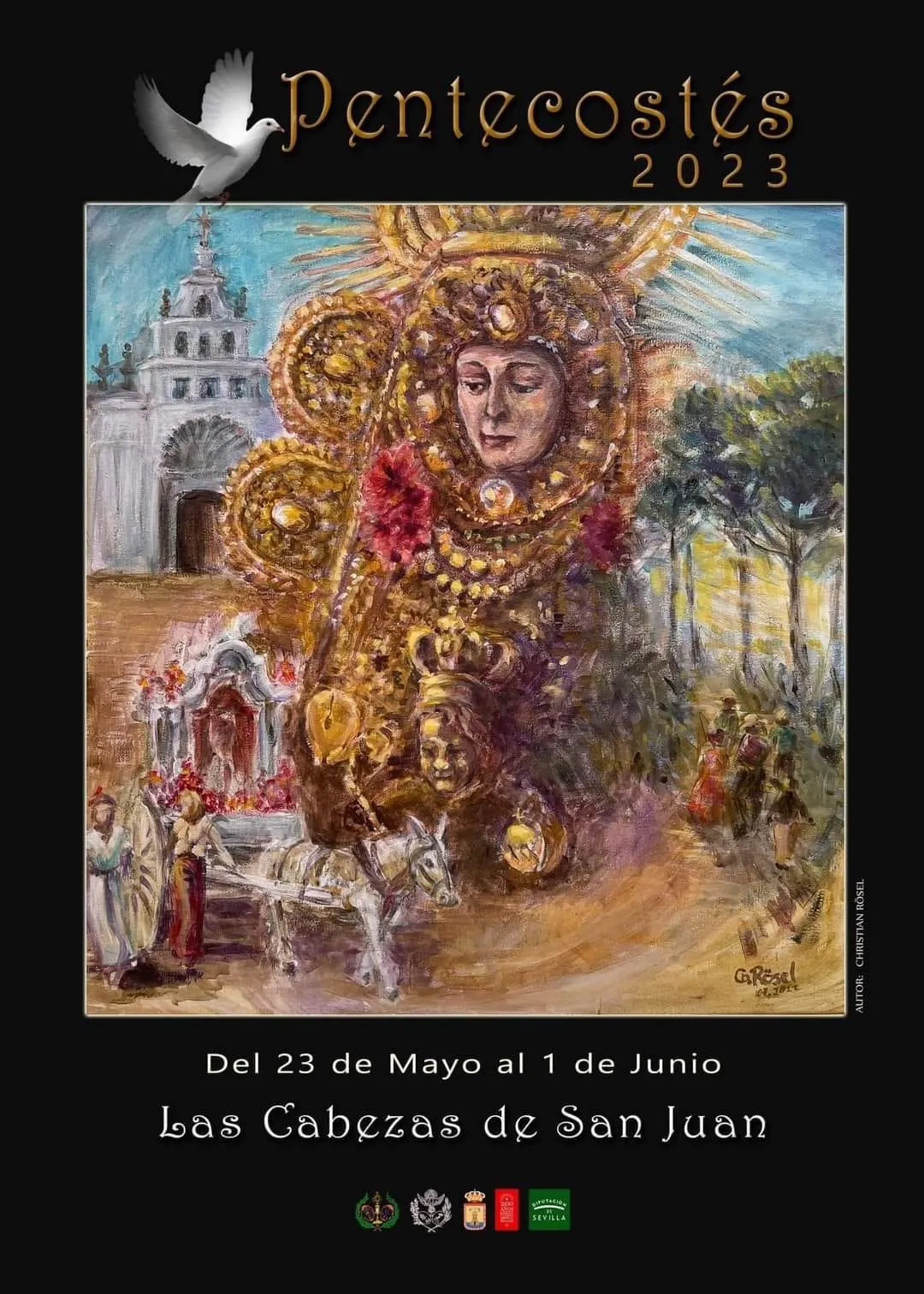Cartel Rocío 2023 LAs CAbezas