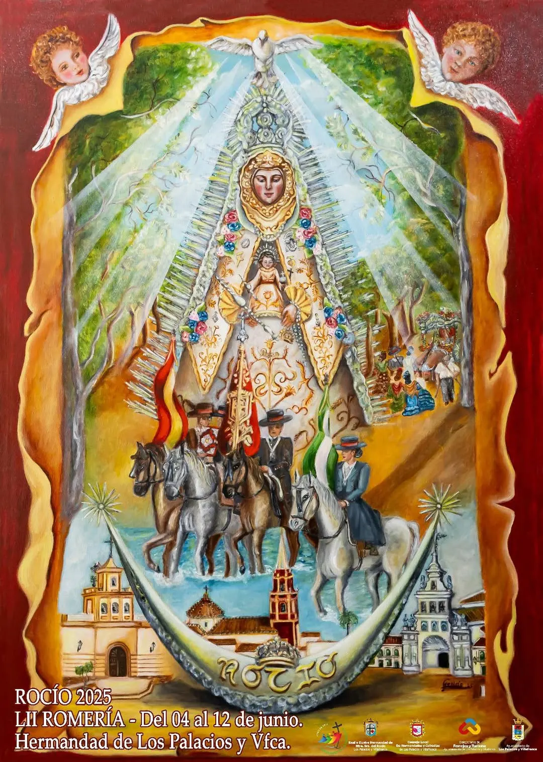 Cartel Rocio 2025 Los Palacios Villafranca