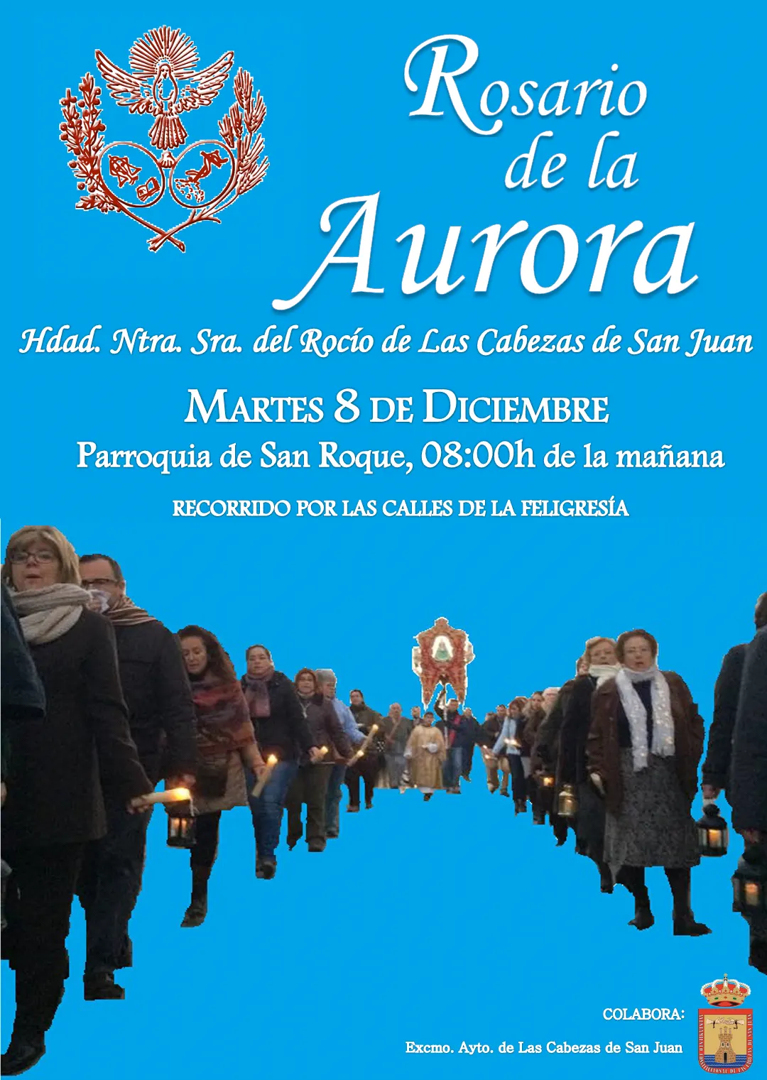 Las Cabezas  cartel Rosario de la Aurora