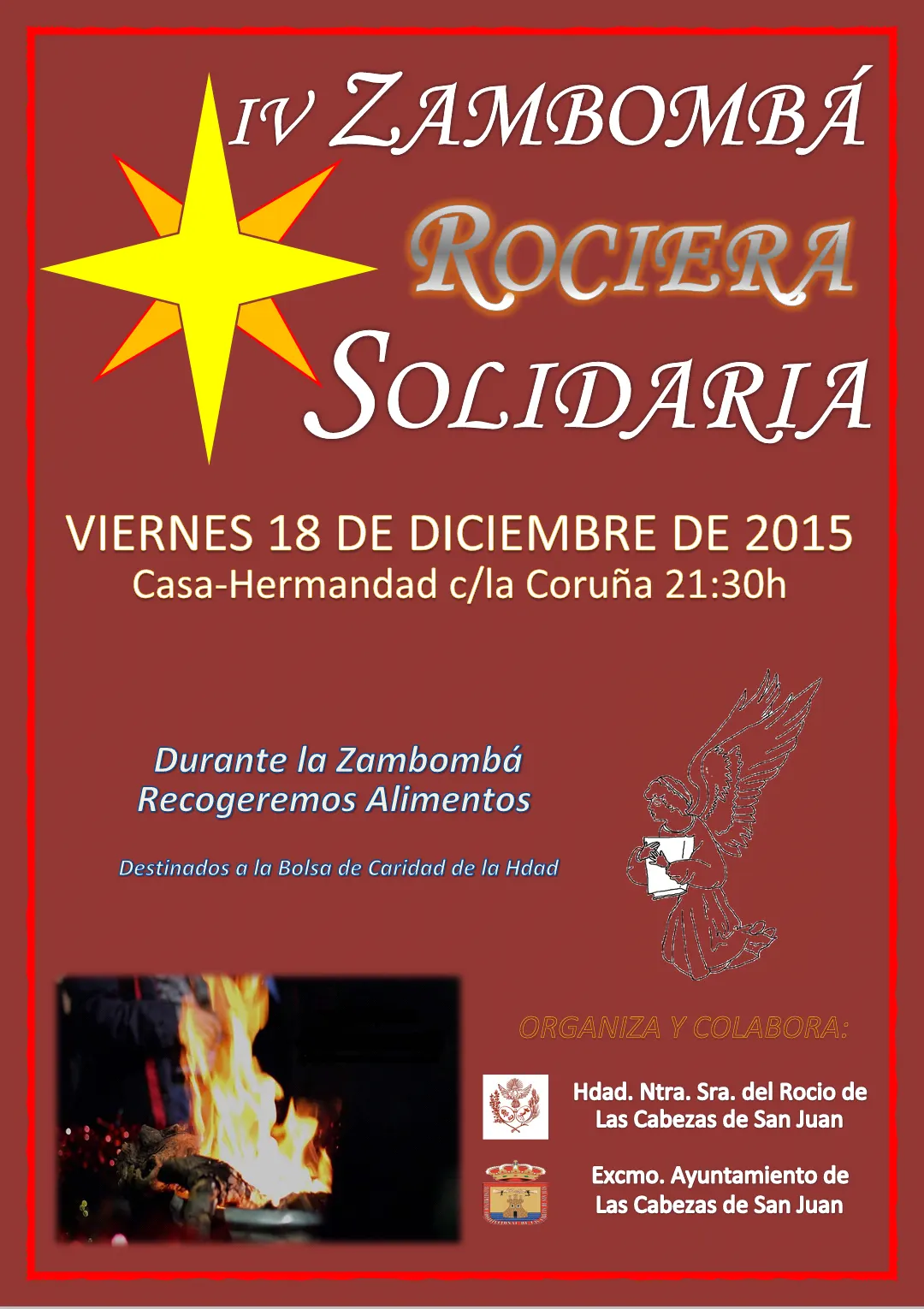 Las Cabezas Cartel Zambomba Rociera Solidaria
