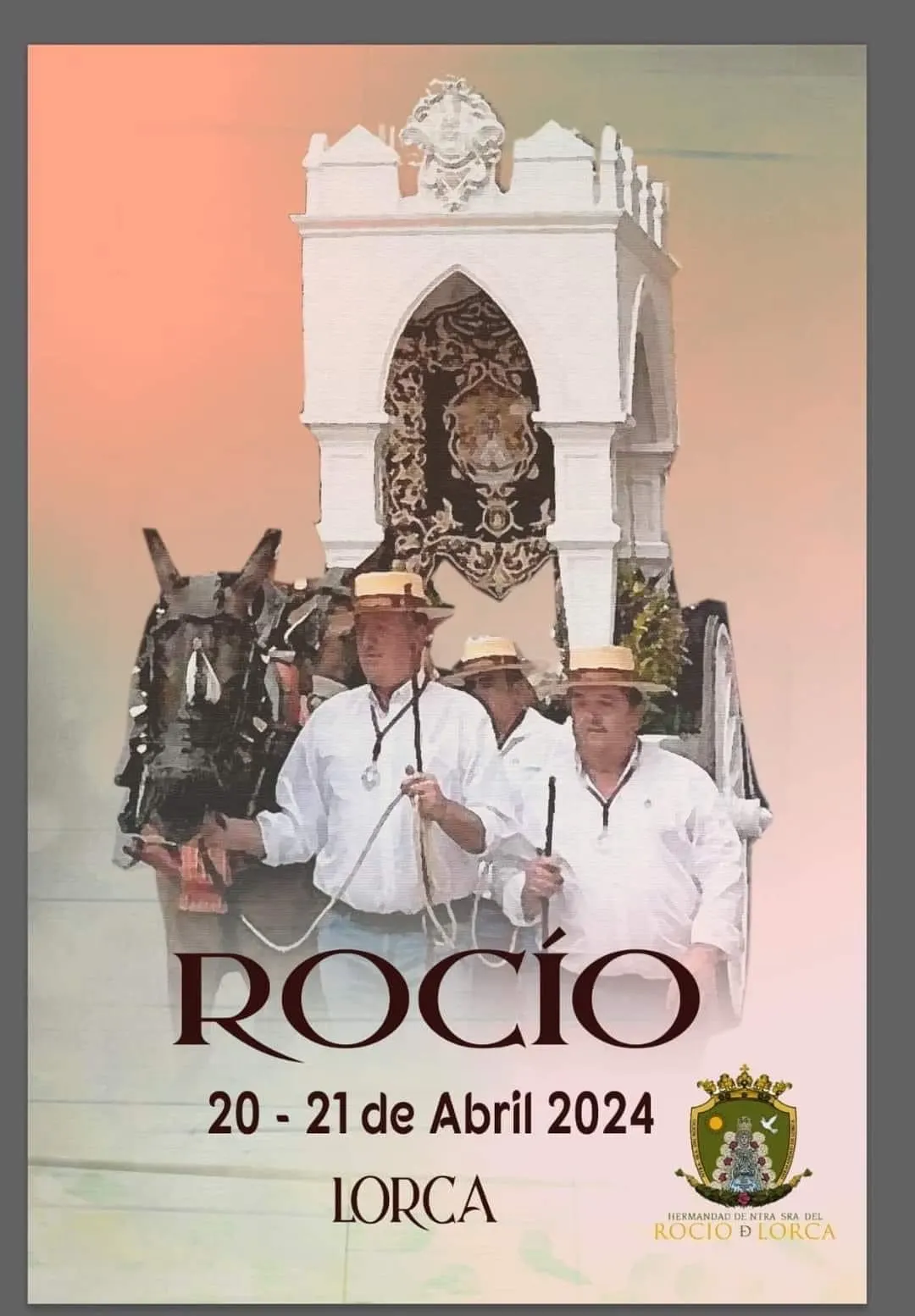 cartel rocio 2024 - Lorca