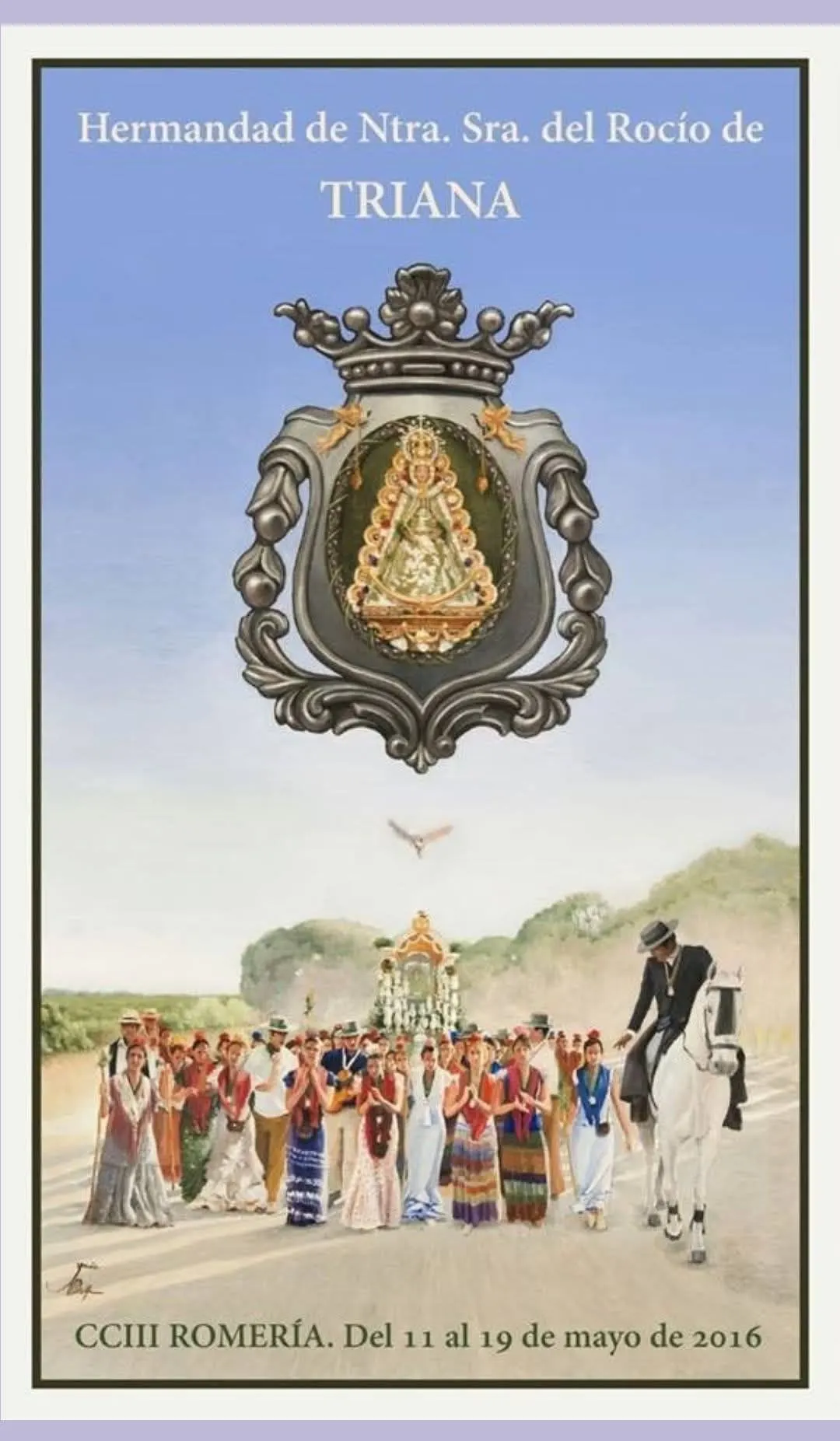 Cartel rocio 2025 Triana