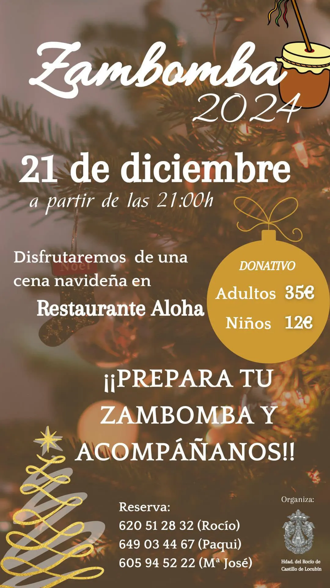 rocio navidad 2024 castillo de locubin