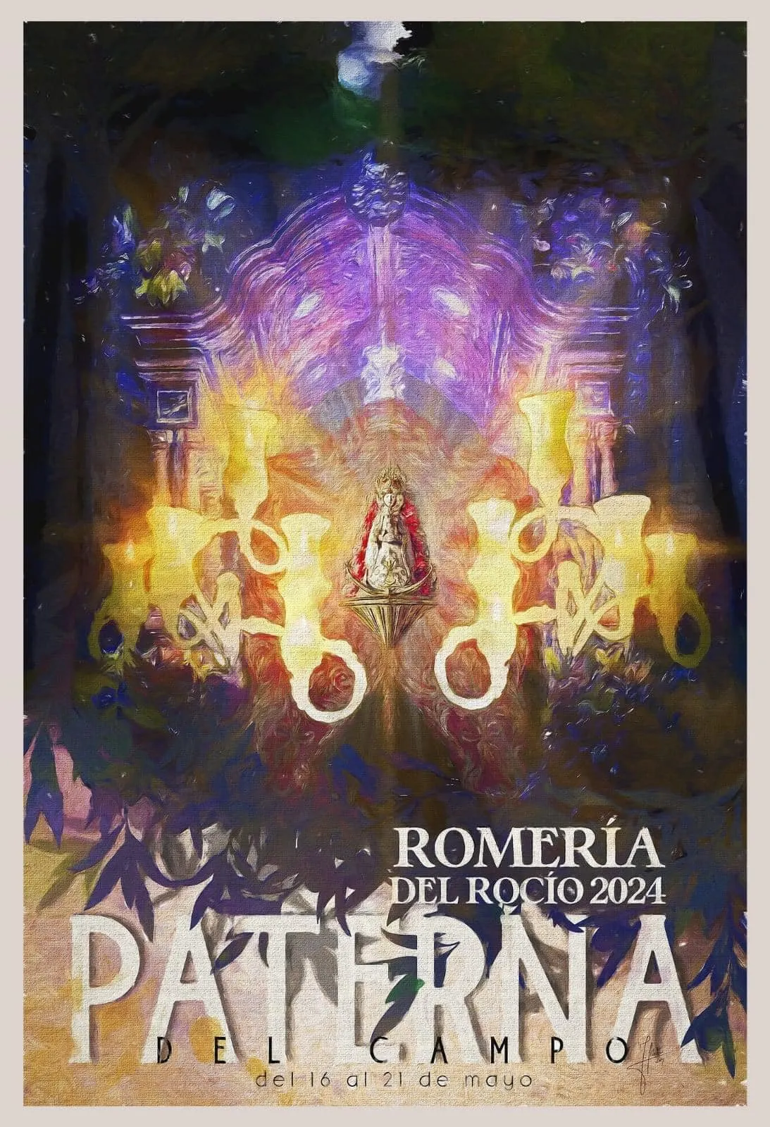 cartel rocio 2024 - Paterna