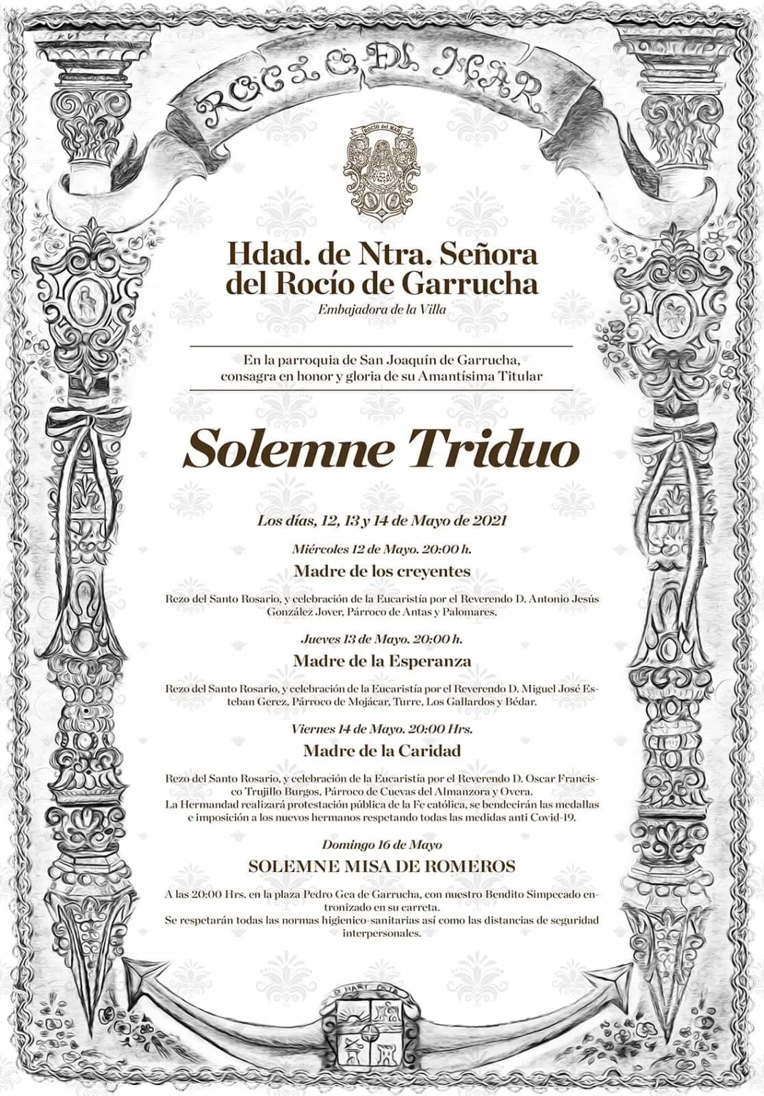 Rocio Garrucha Cultos 2021