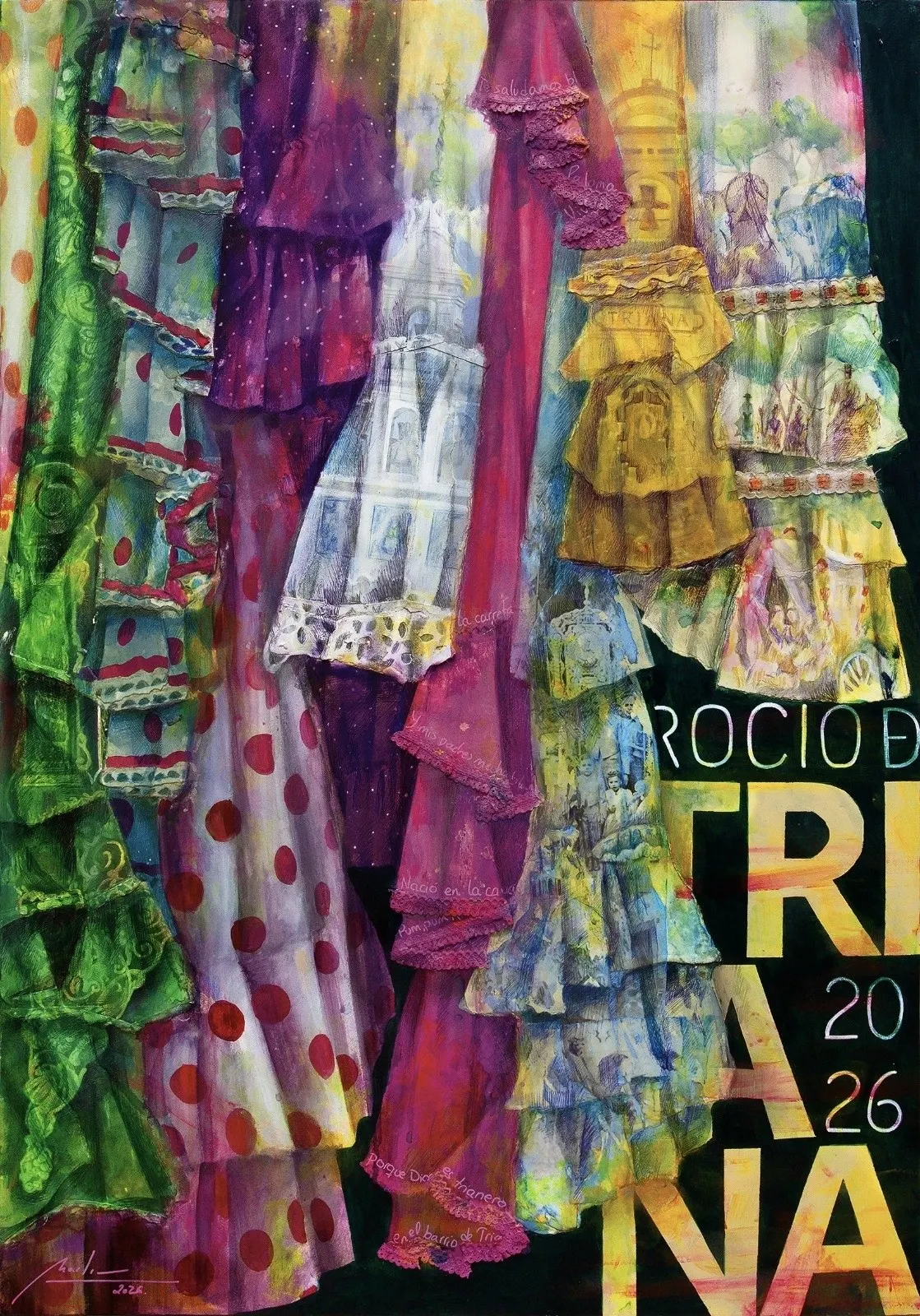 Carteles que dicen rocio Triana 2026-9