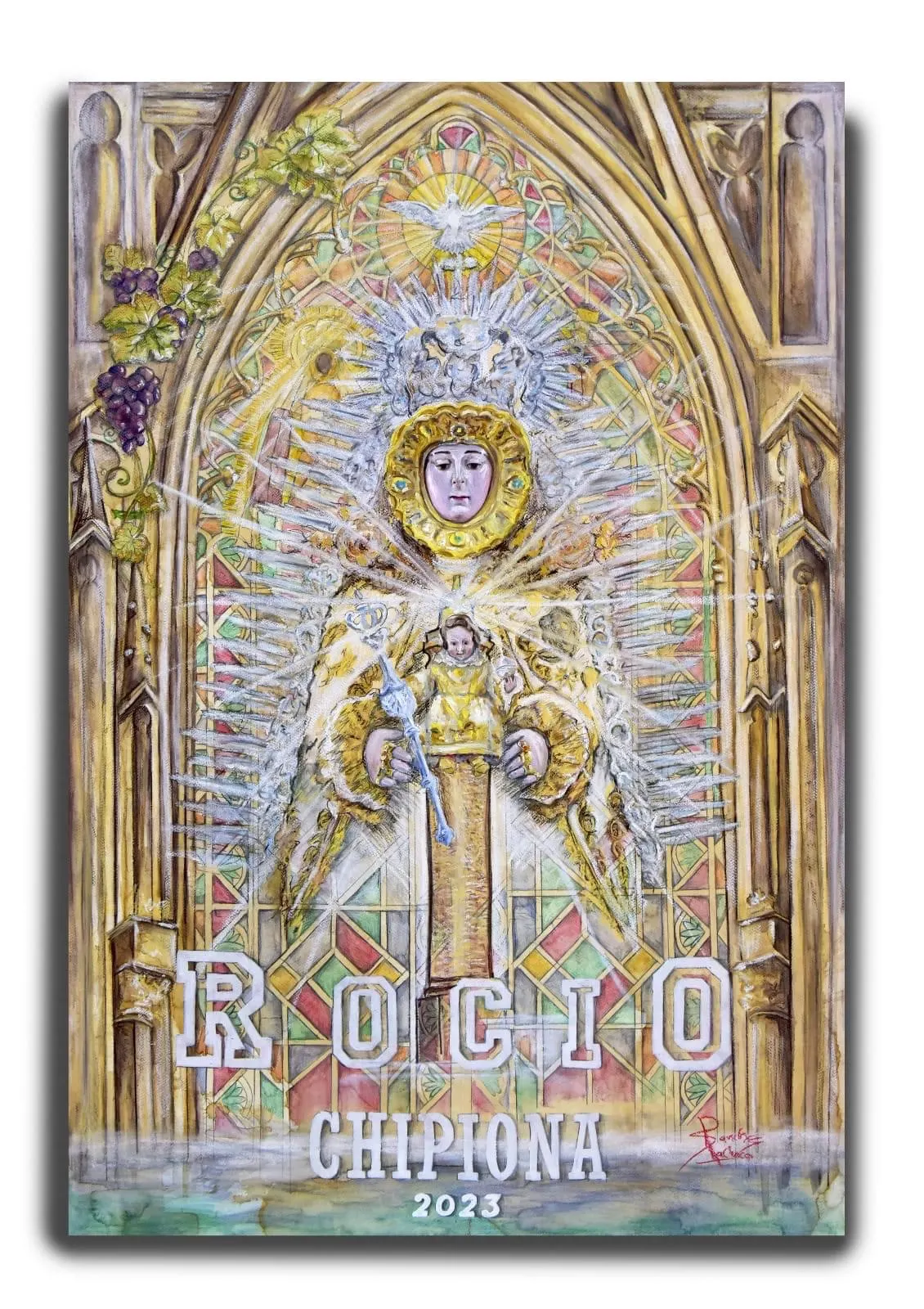 cartel rocio 2023-Chipiona