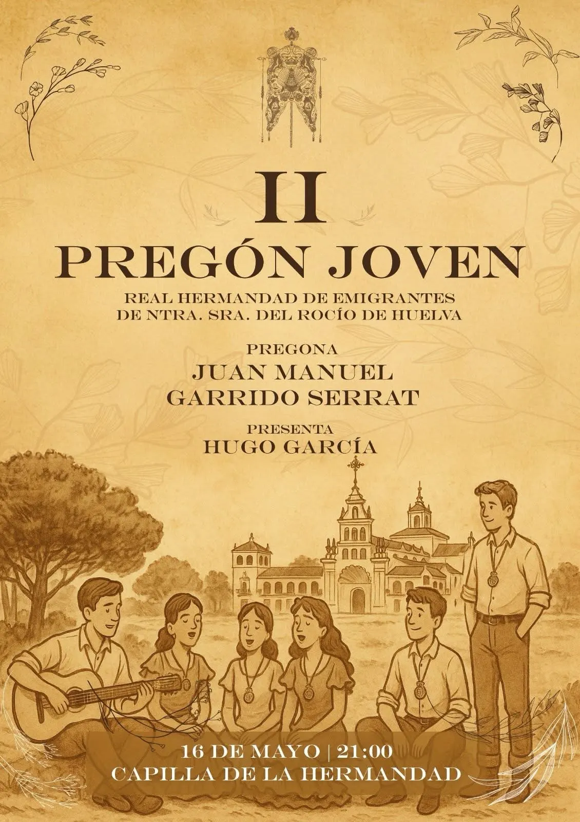 Actos rocio 2025 emigrantes joven