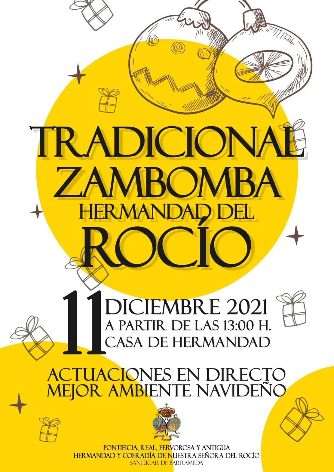 Rocío de Sanlúcar de Barrameda zambomba 2021