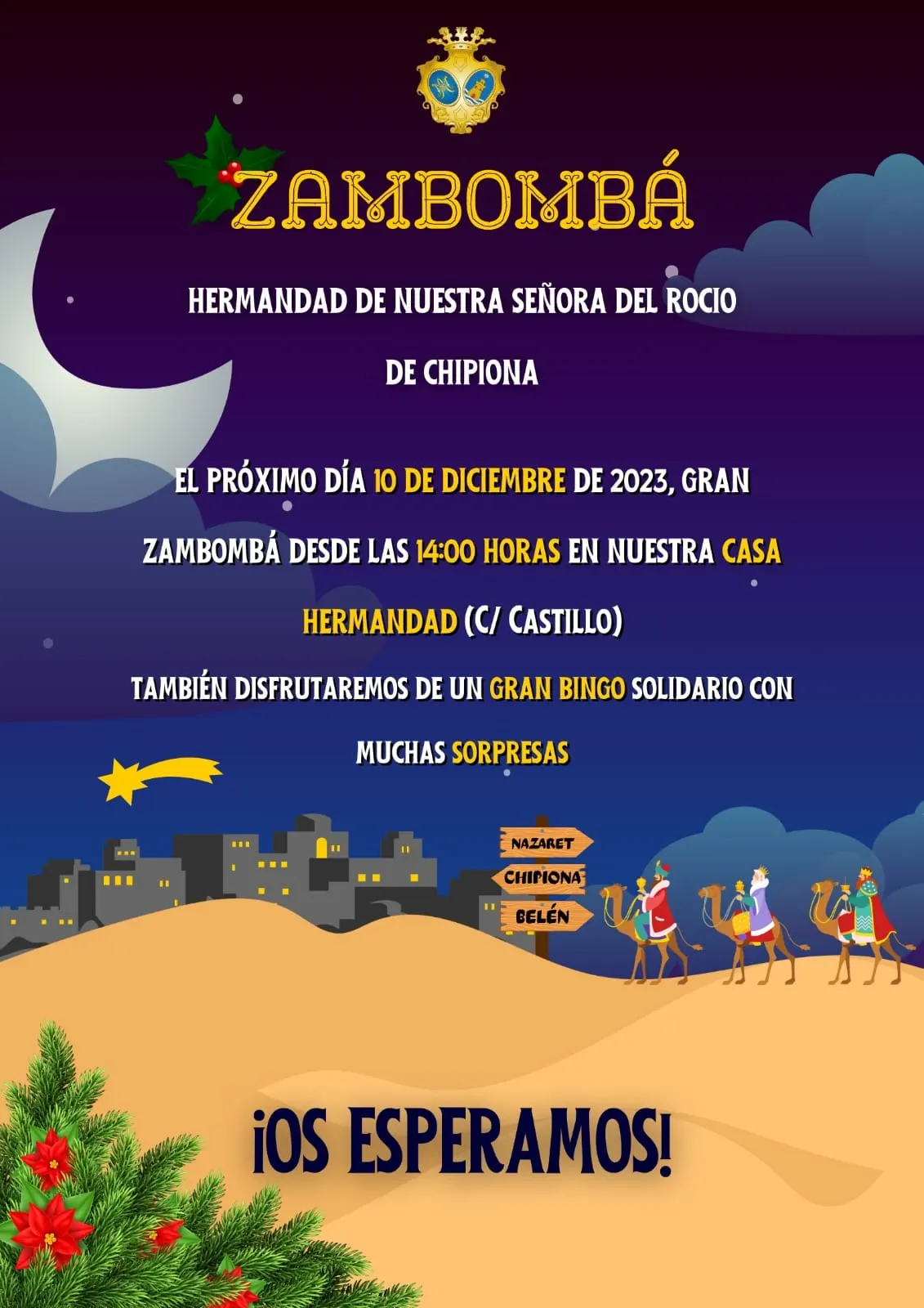 Navidad rocio Chipiona 2023