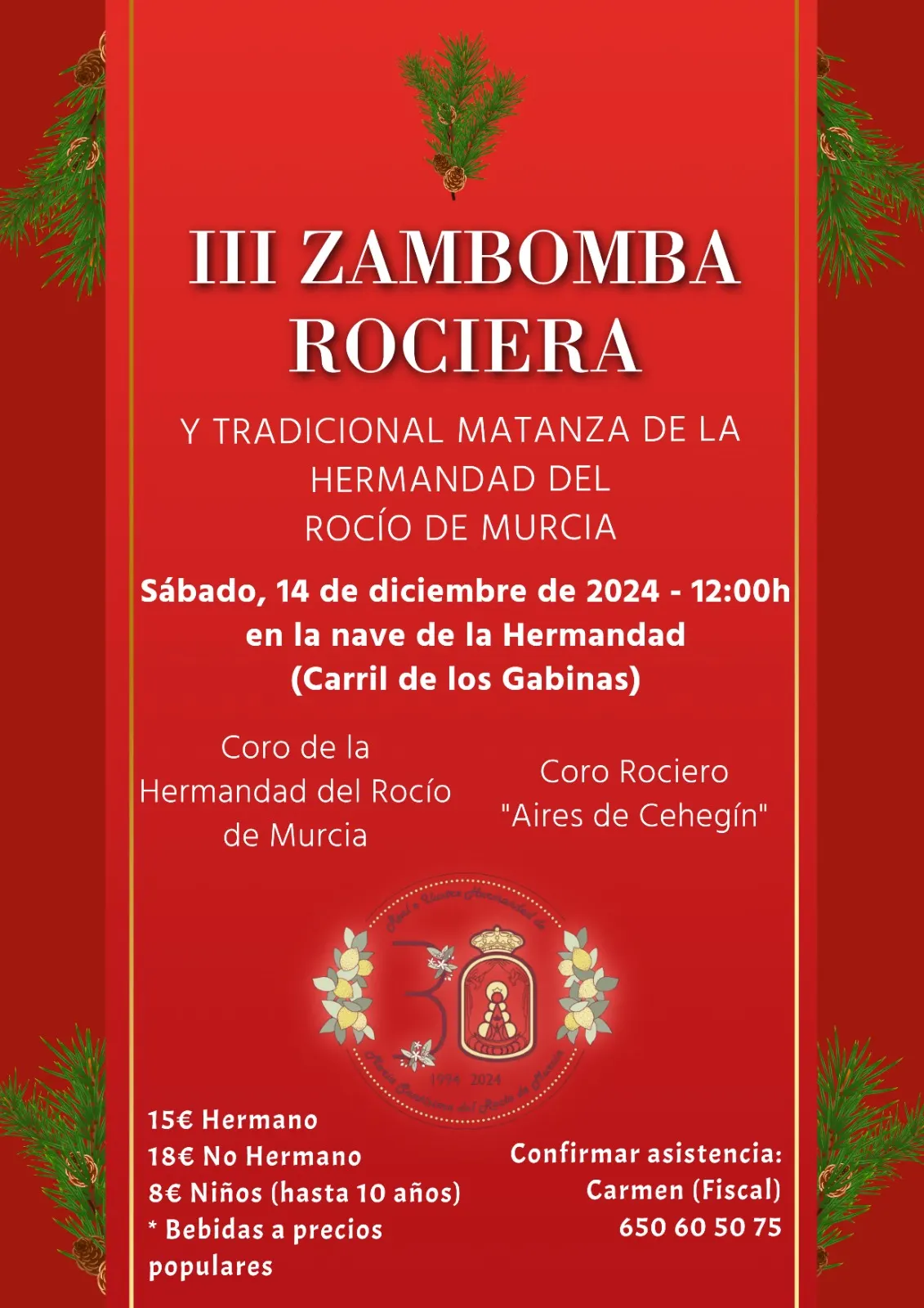 rocio navidad 2024 murcia