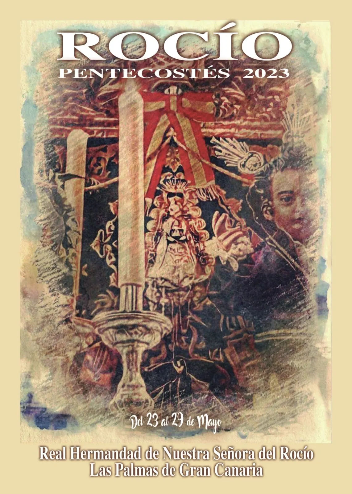 Cartel Rocío 2023 las palmas de gran canaria