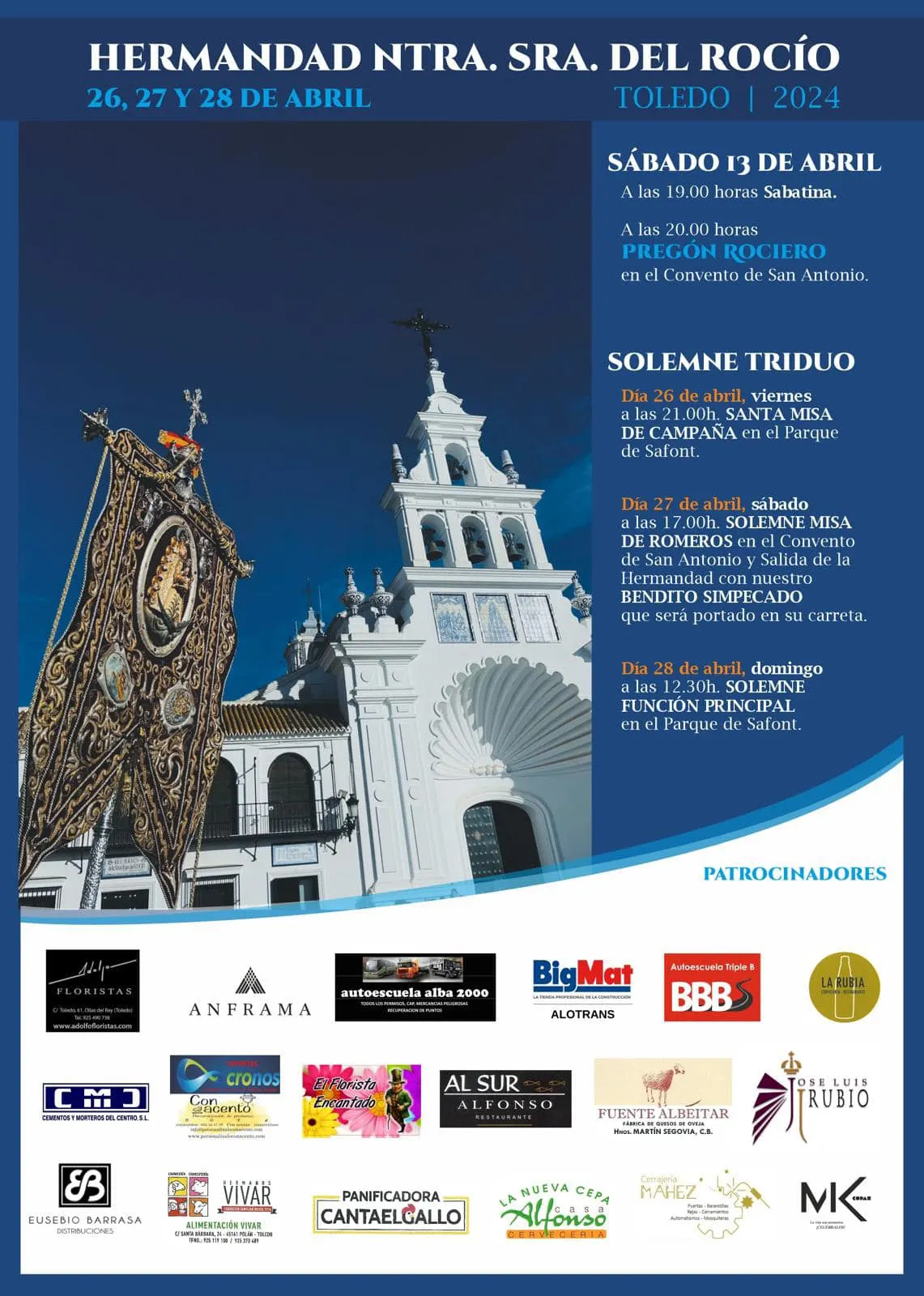 cartel rocio 2024 - Toledo