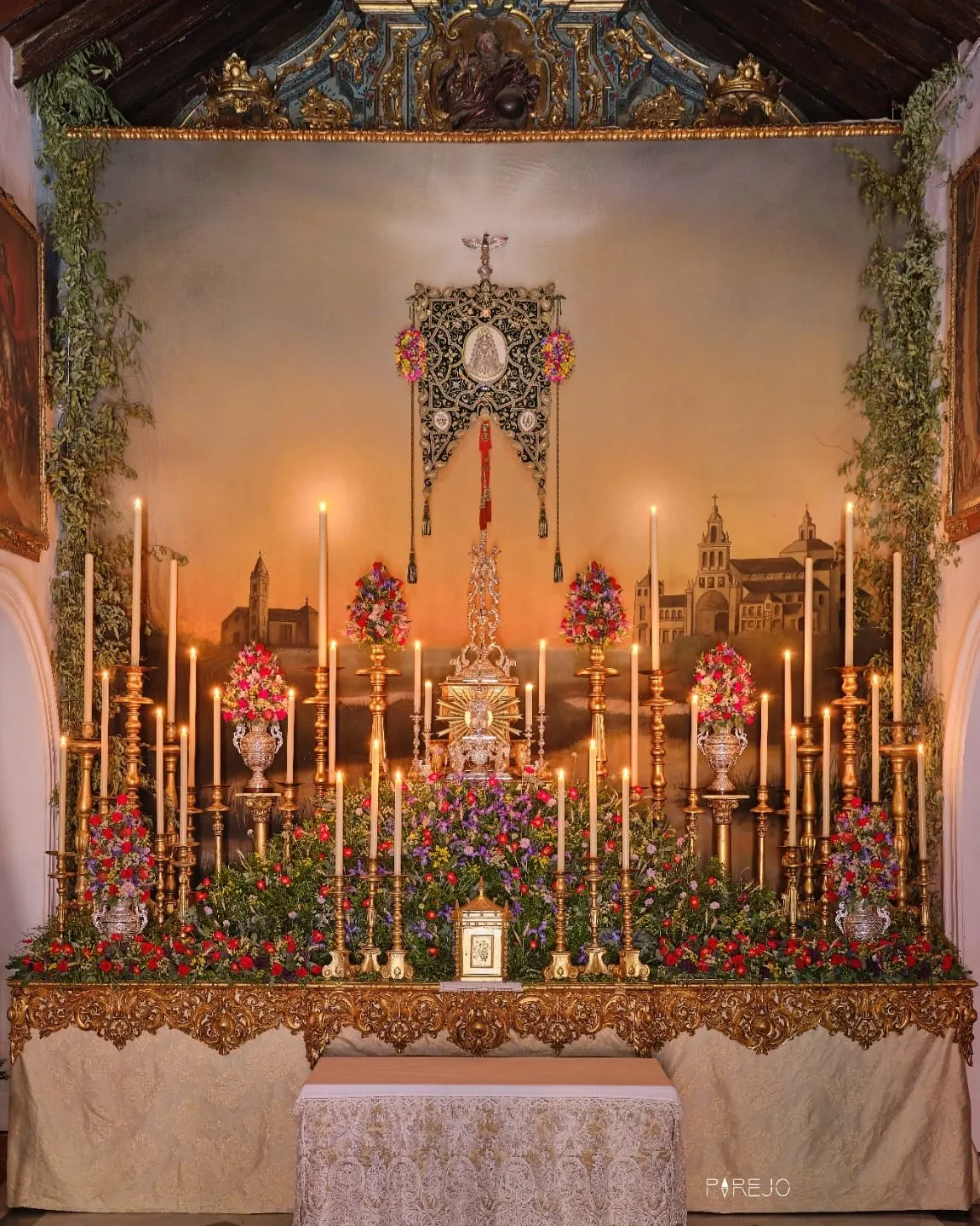 Rocio altar cultos Gines 2021