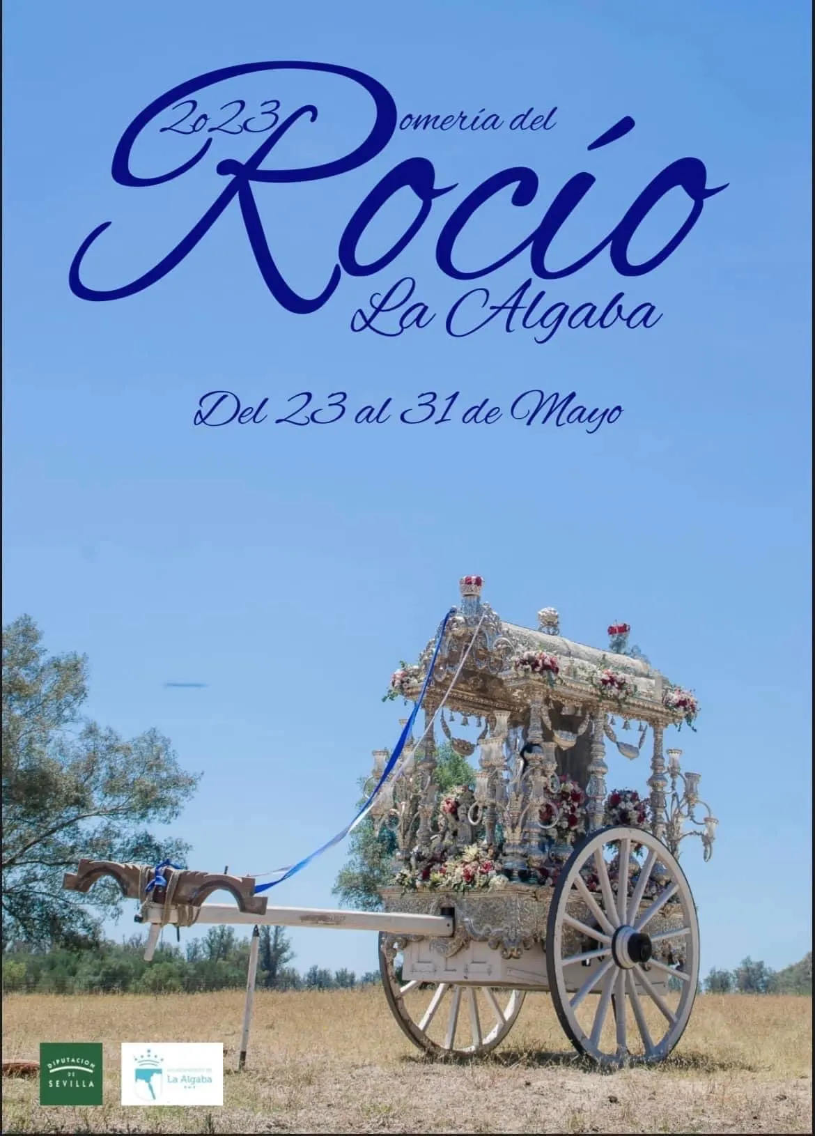 Cartel Rocío 2023 la Algaba