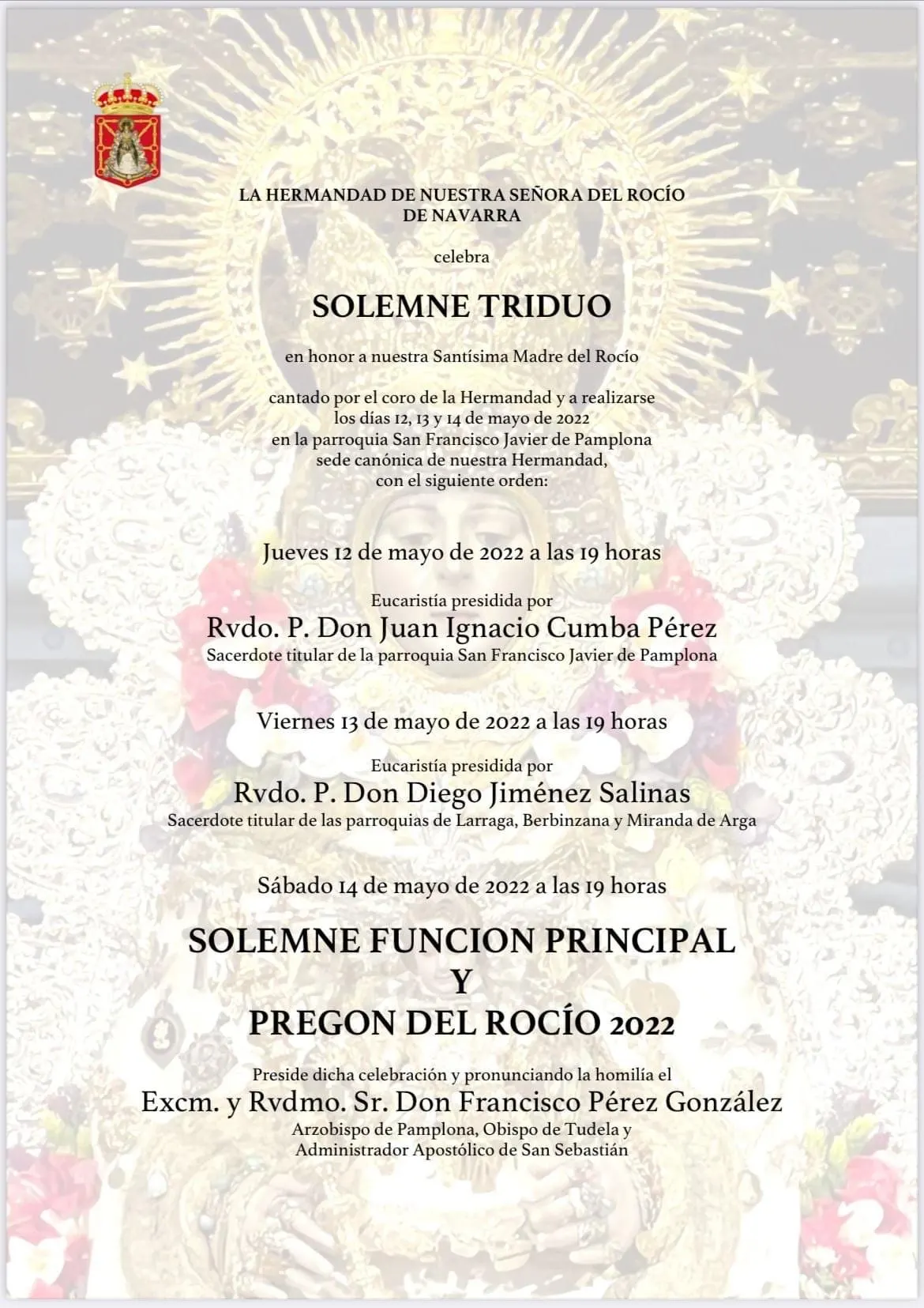Culstos rocio 2022 Navarra