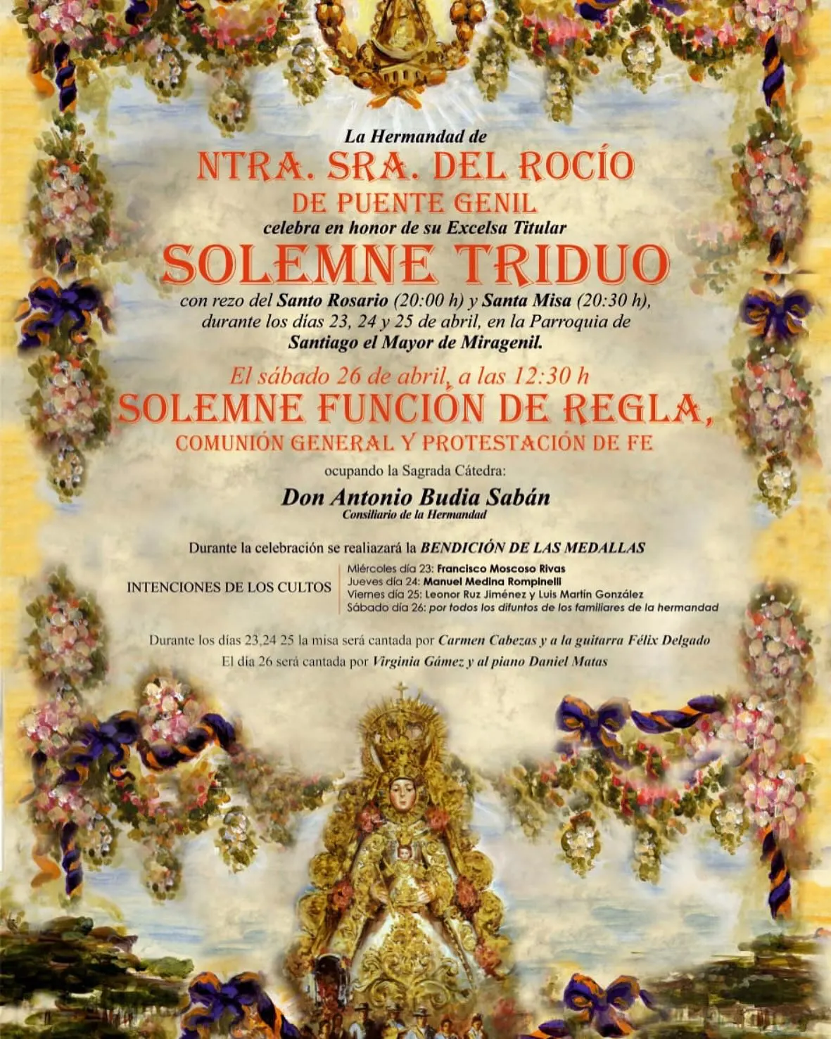 Actos puente genil 2025