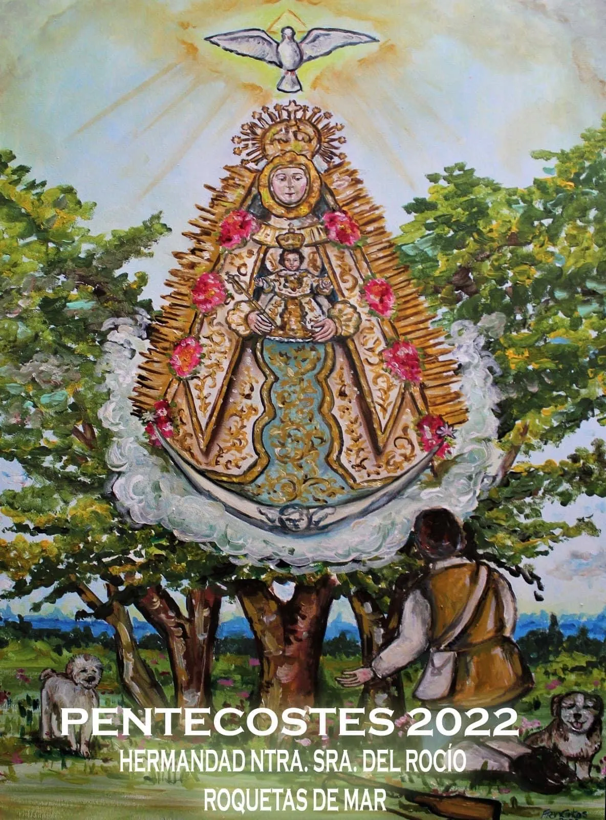 Cartel rocio 2022 Roquetas
