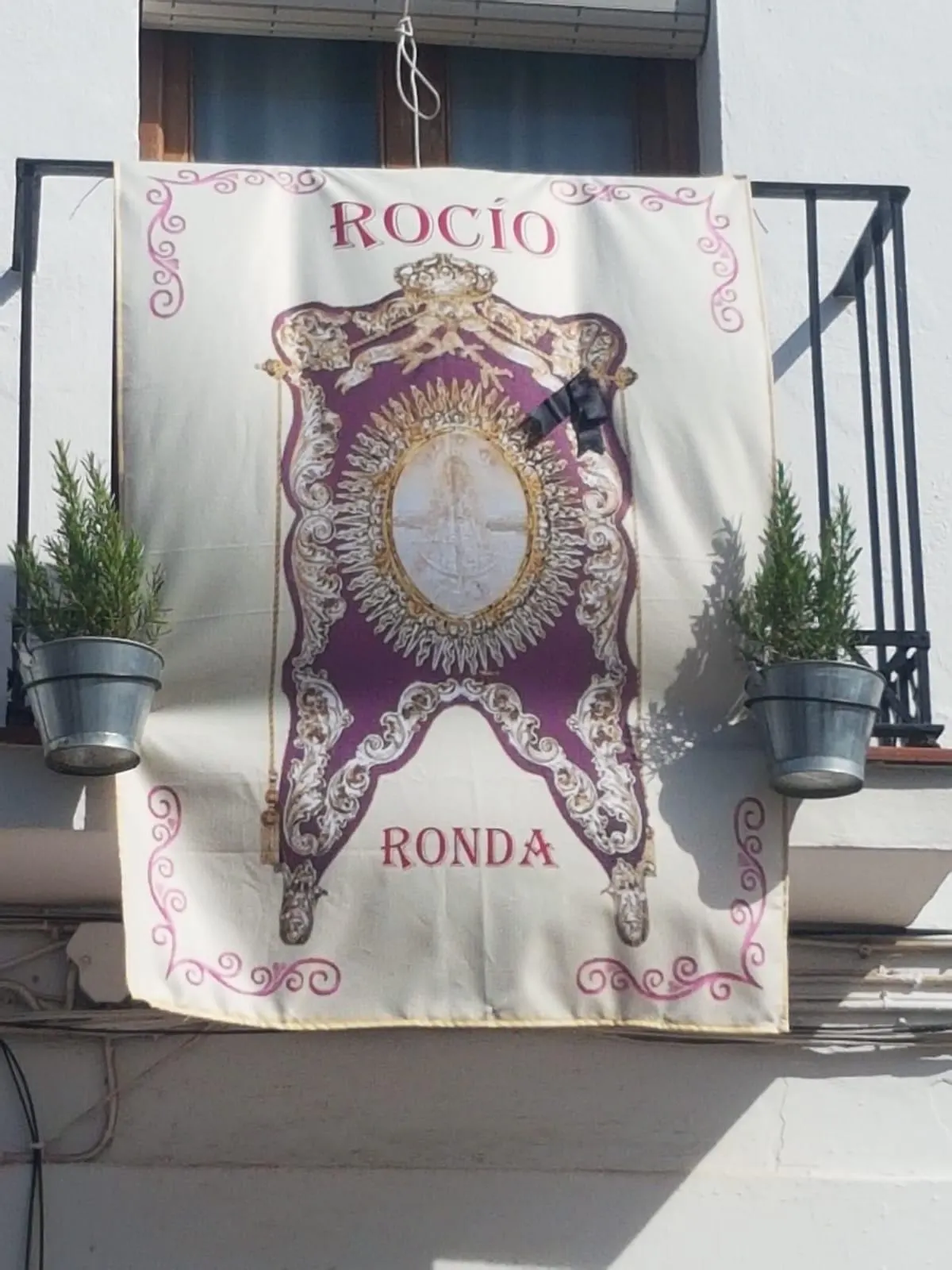 Colgaduras rocio 2020 ronda