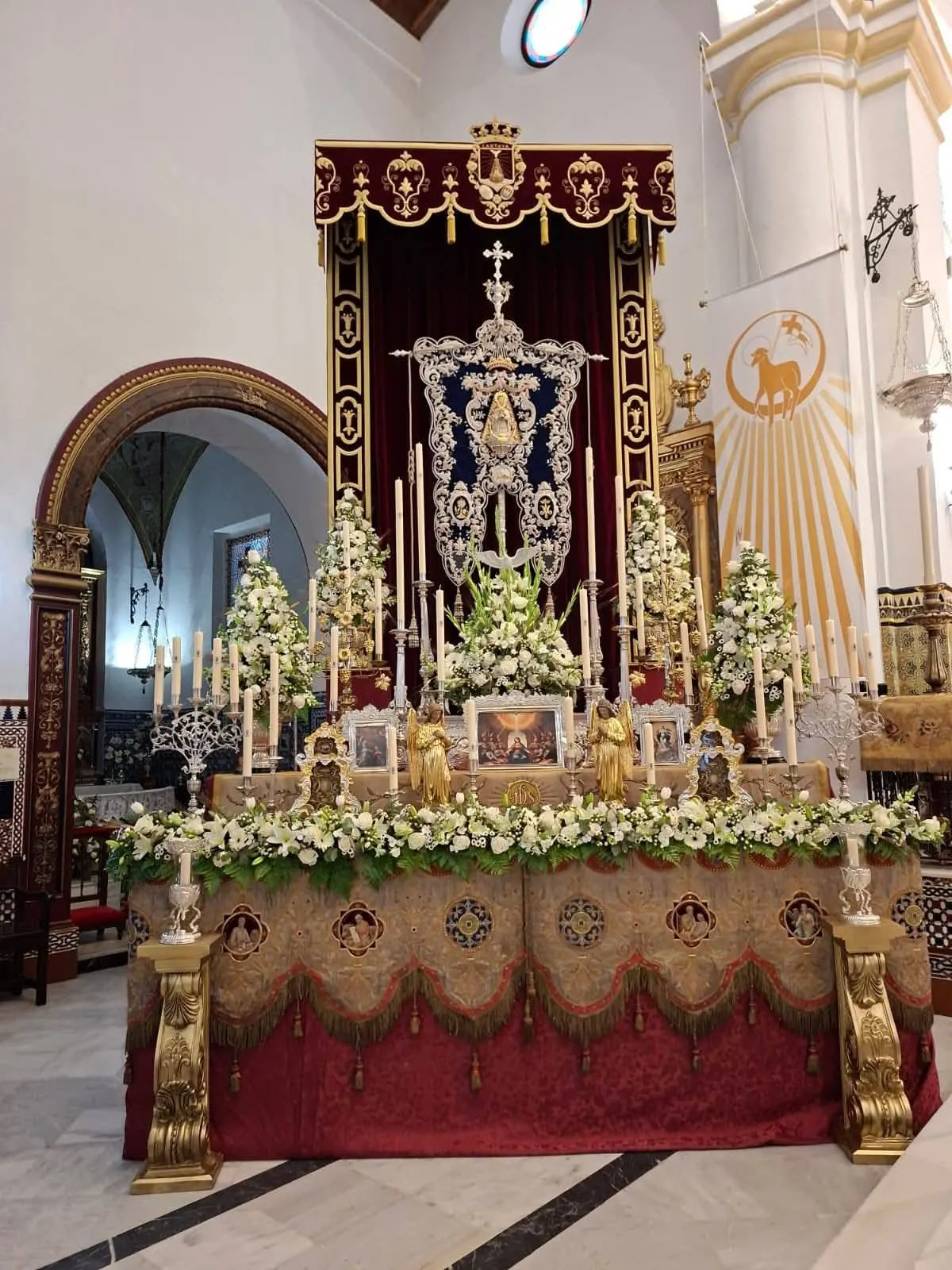 Altar de cultos rocio 2026-Cartaya