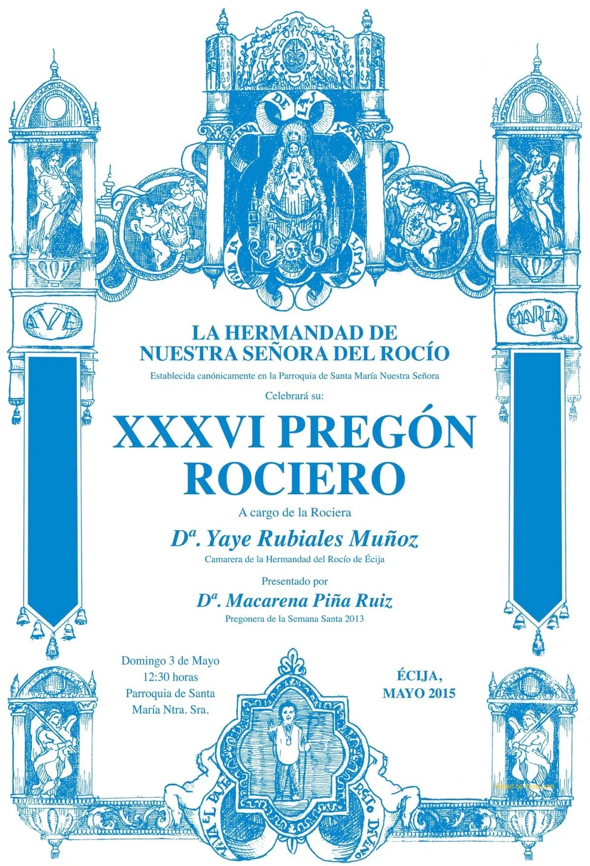 Ecija - CARTEL PREGON 2015
